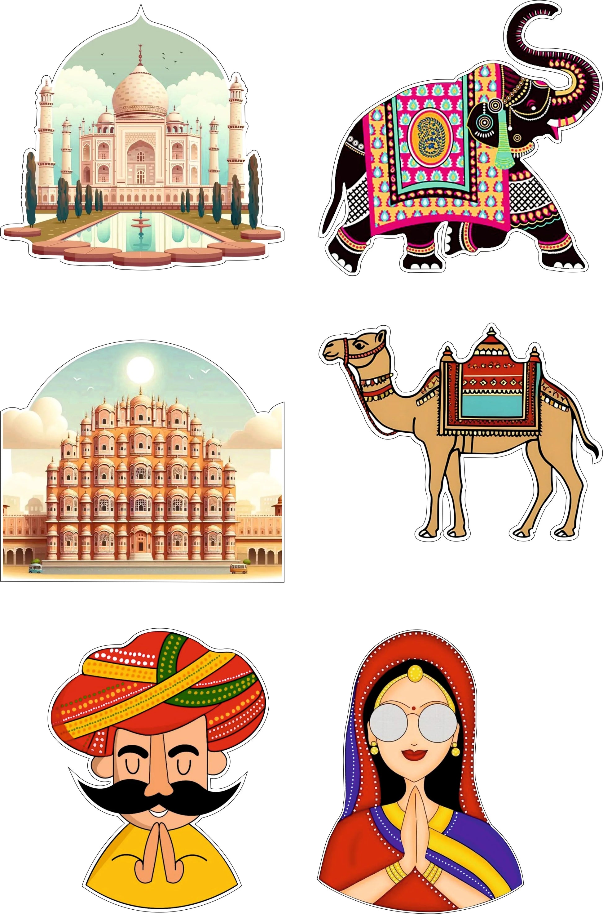 Fridge Magnet ( MDF + Printing) - Gift With Smile