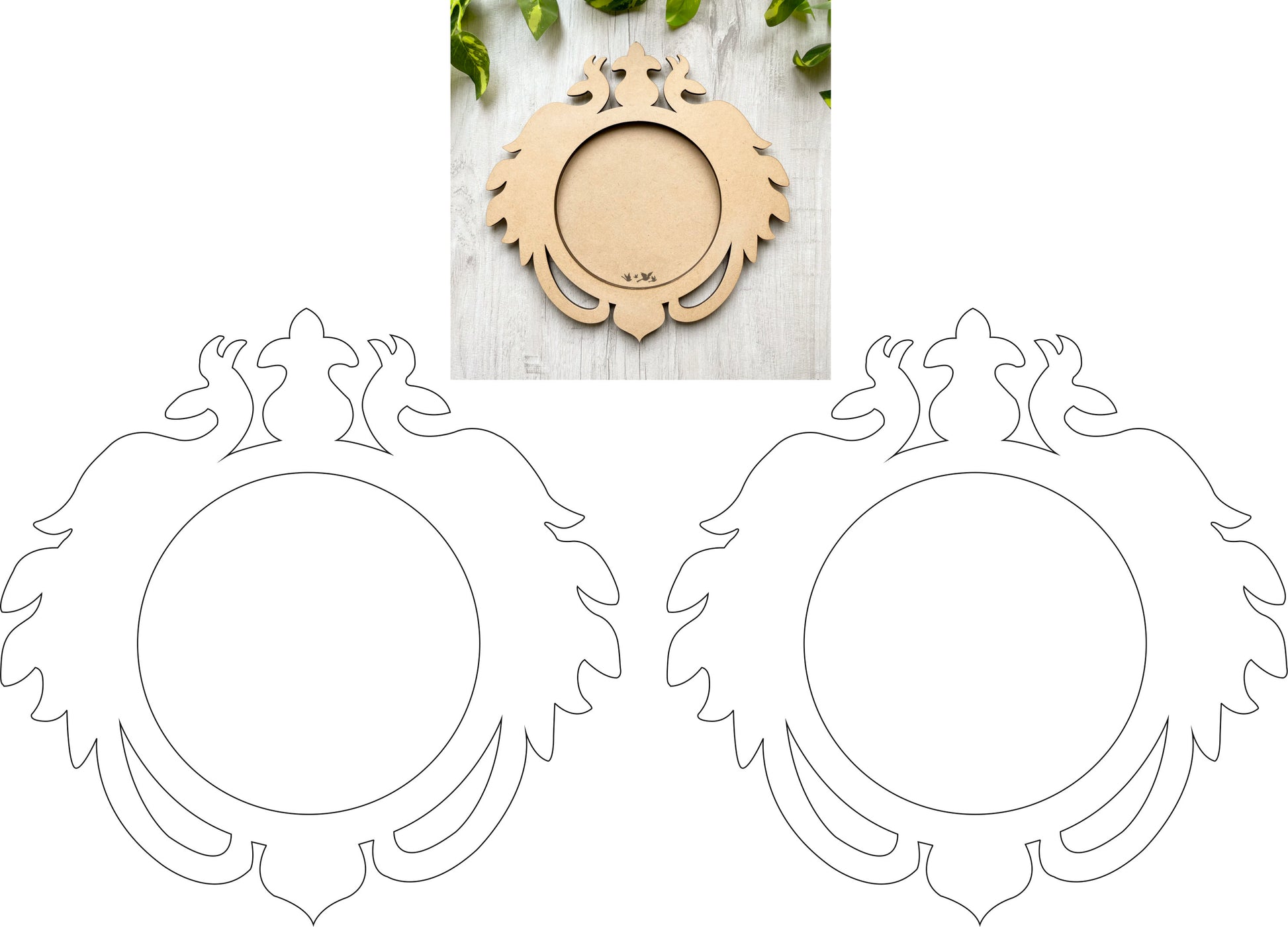 Mor Tealight Stand (MDF)
