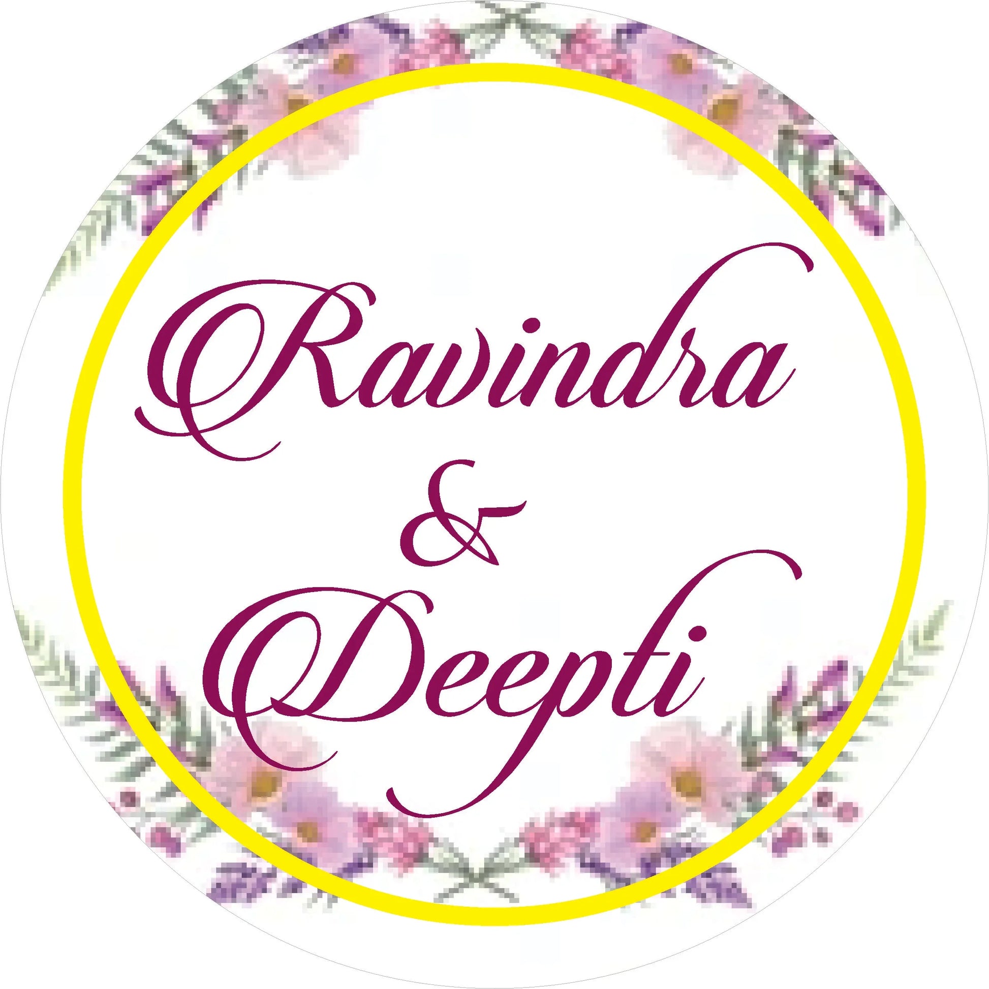 Printing Name Plate (Mdf+Printing) - Gift With Smile