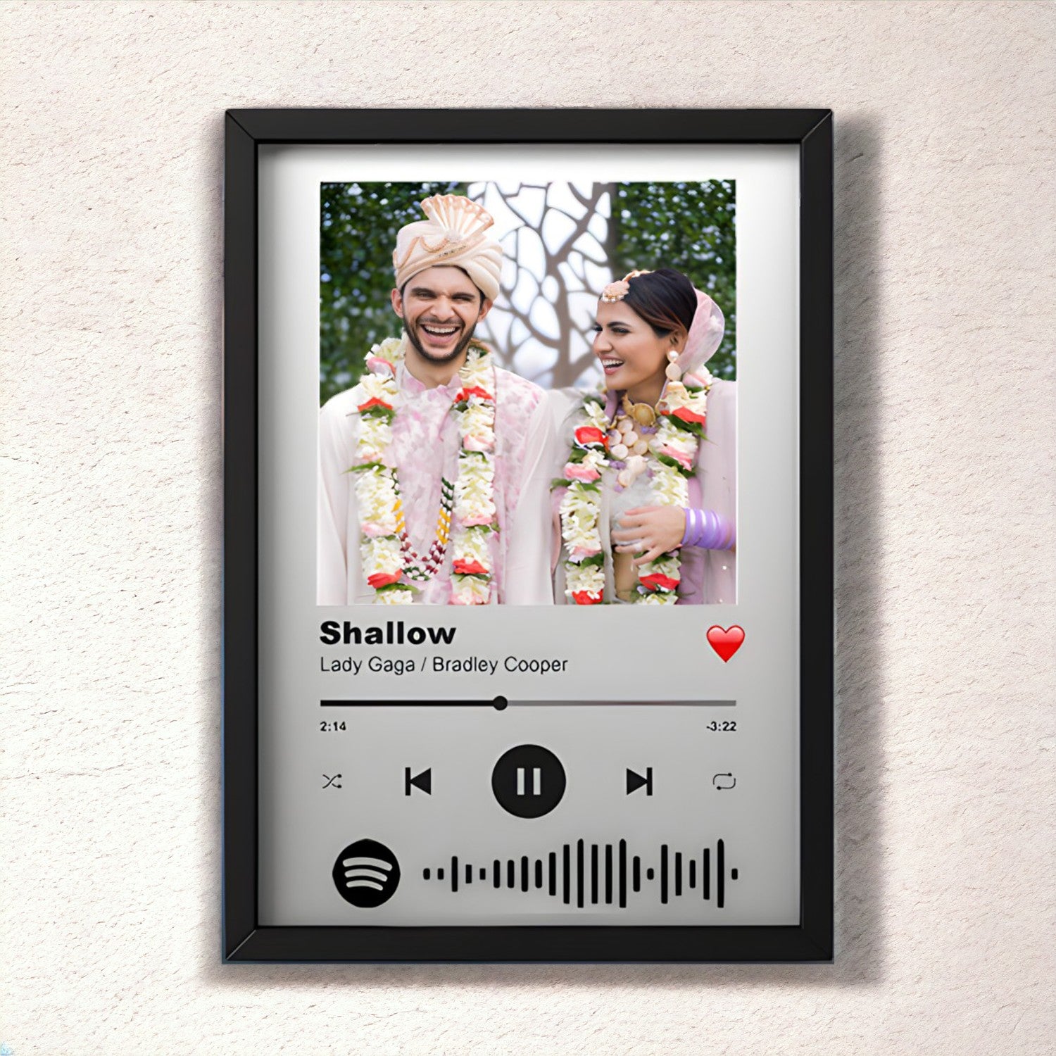Musical Memories Personalized Spotify Photo Frame