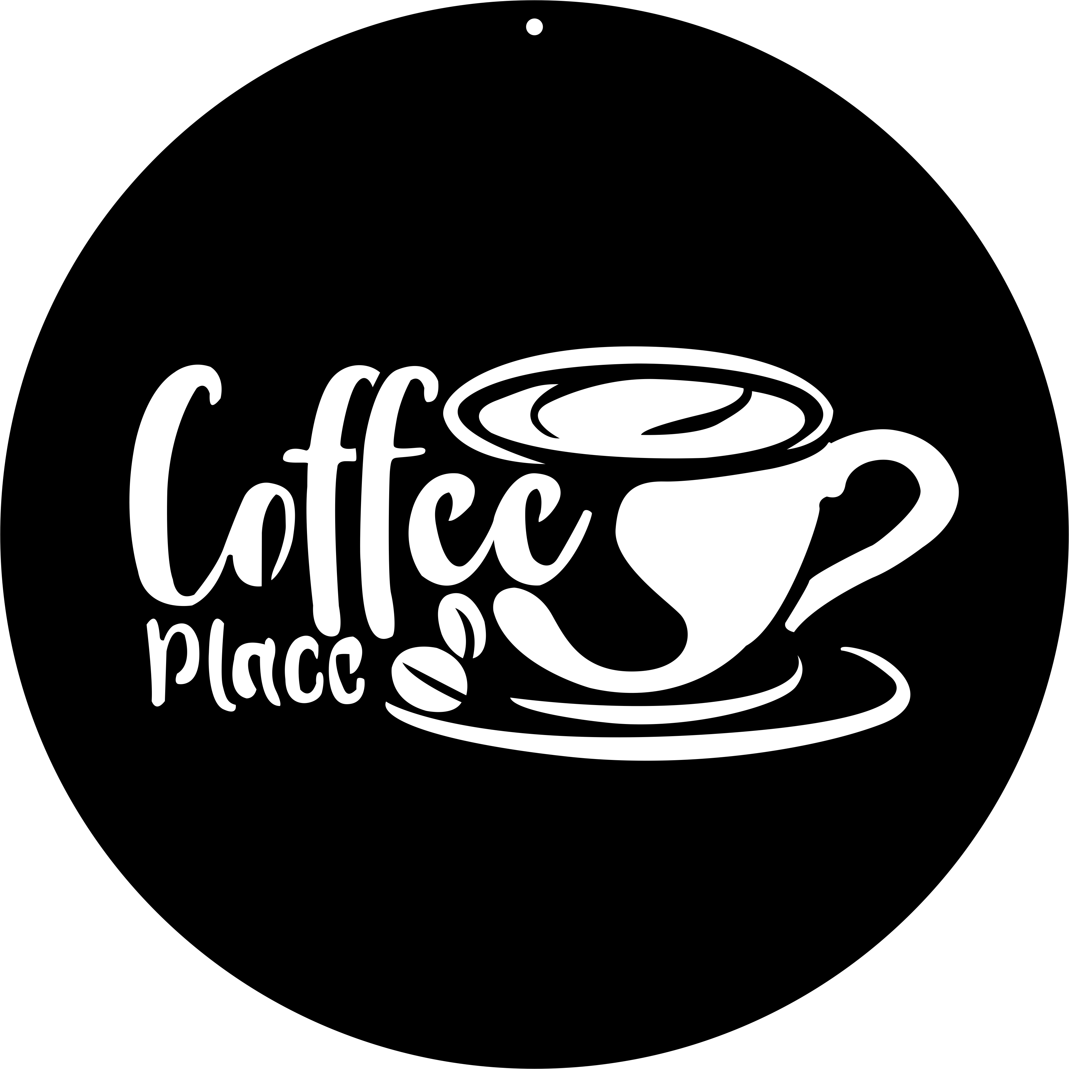 Coffee BLACK CUTOUTS