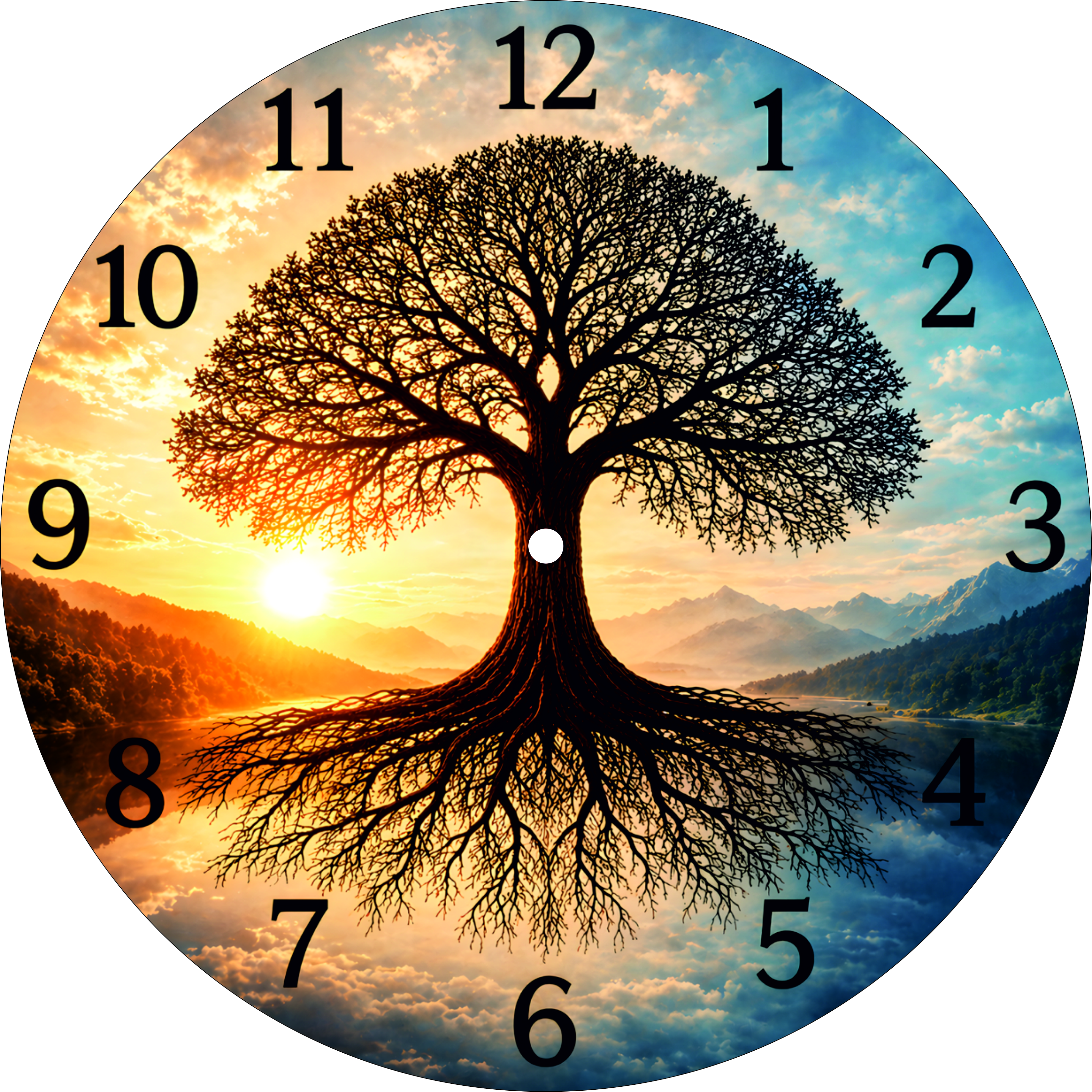 Tree Circle Wall Circle
