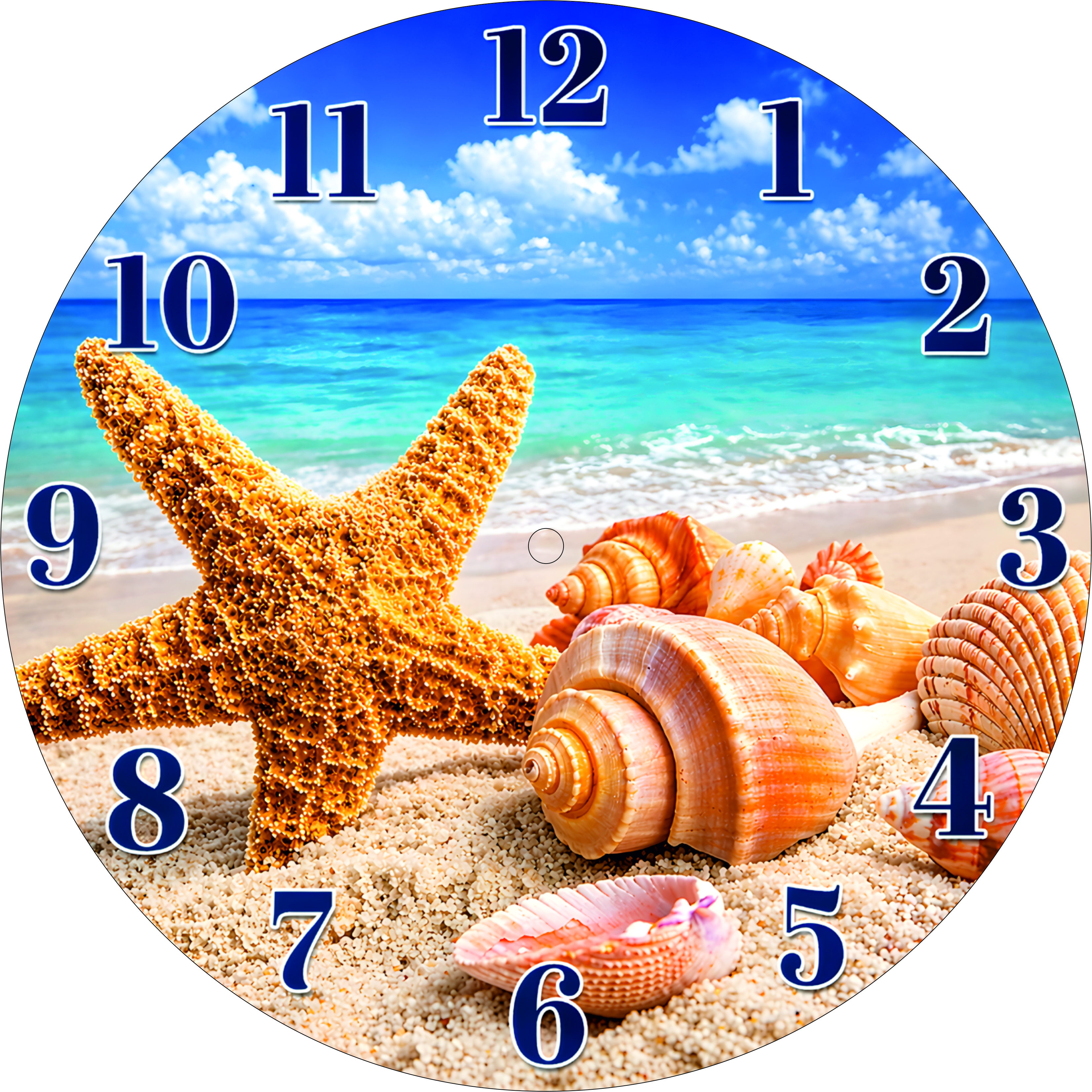 Beach Circle Wall Circle