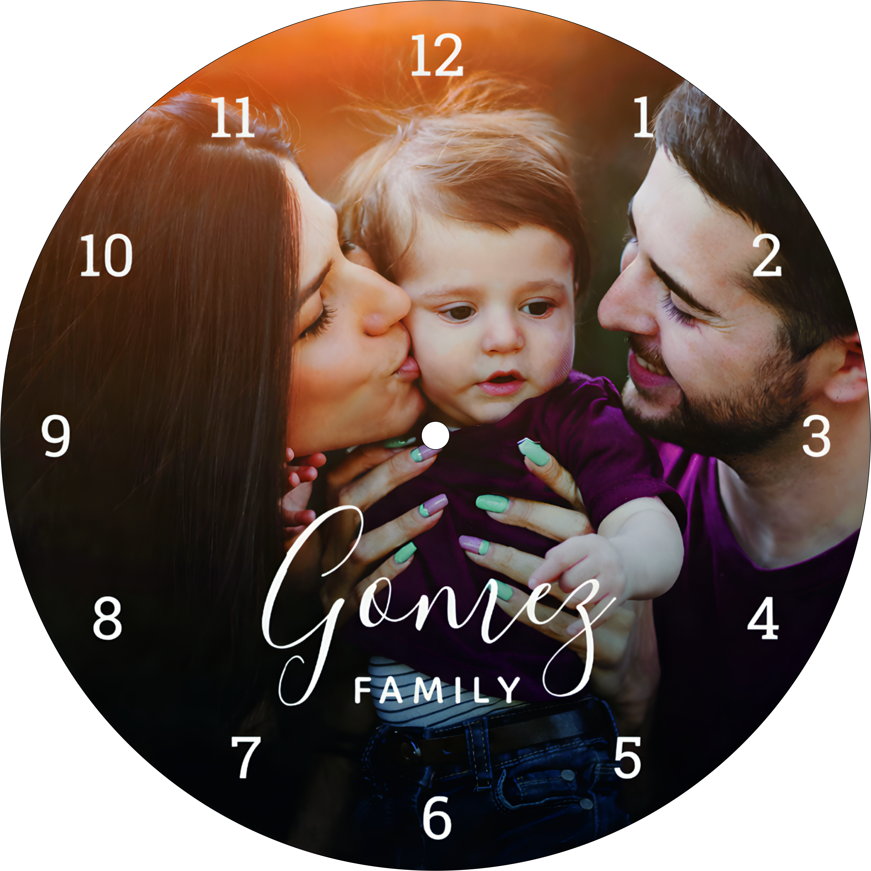 Family Circle Wall Clock