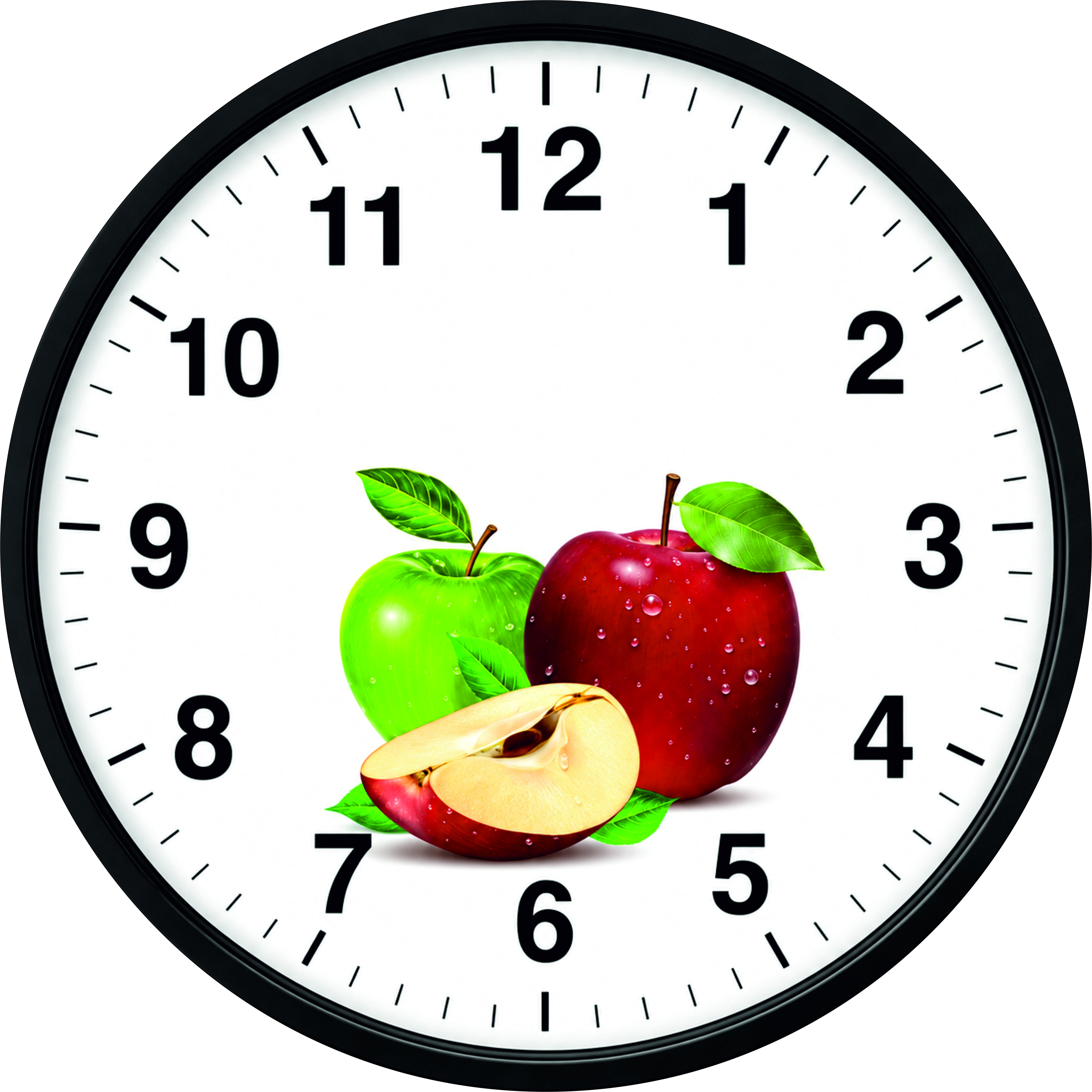 Fruits Circle Wall Clock