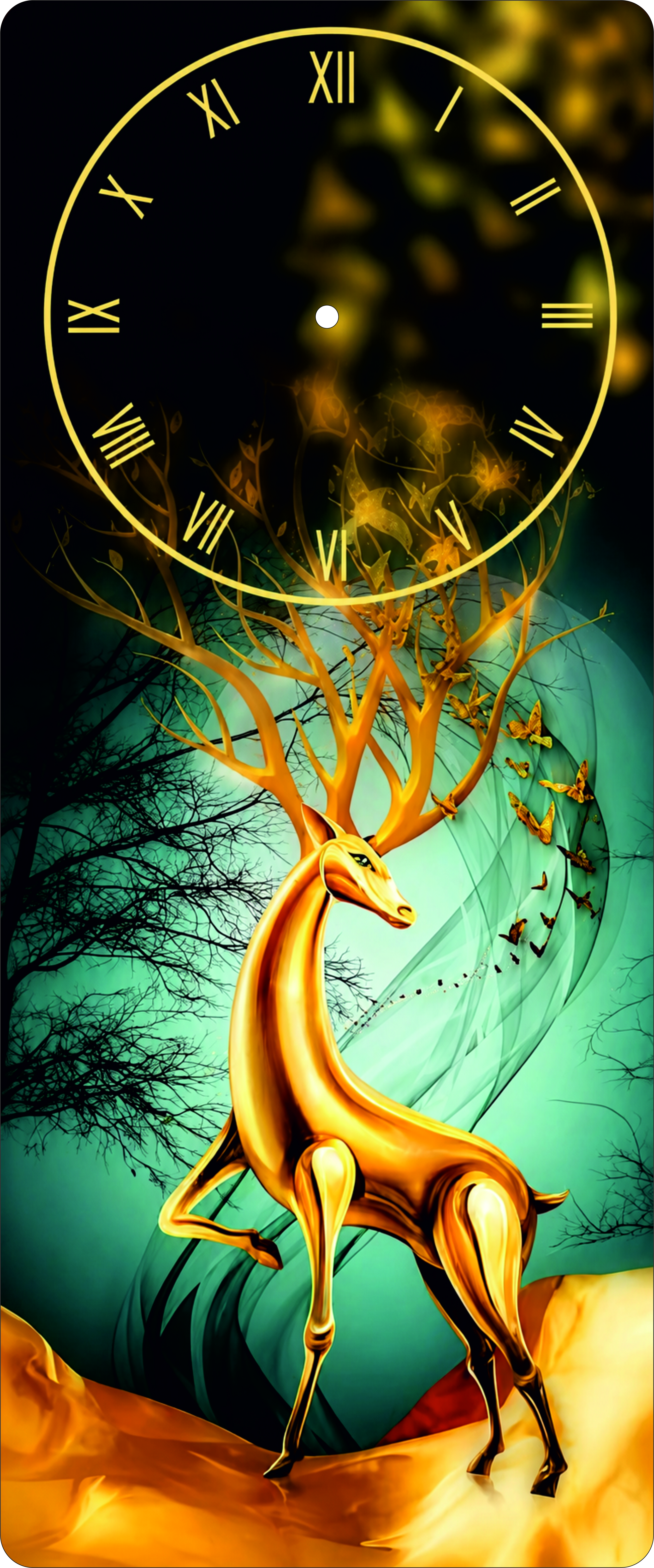Deer  Wall Clock