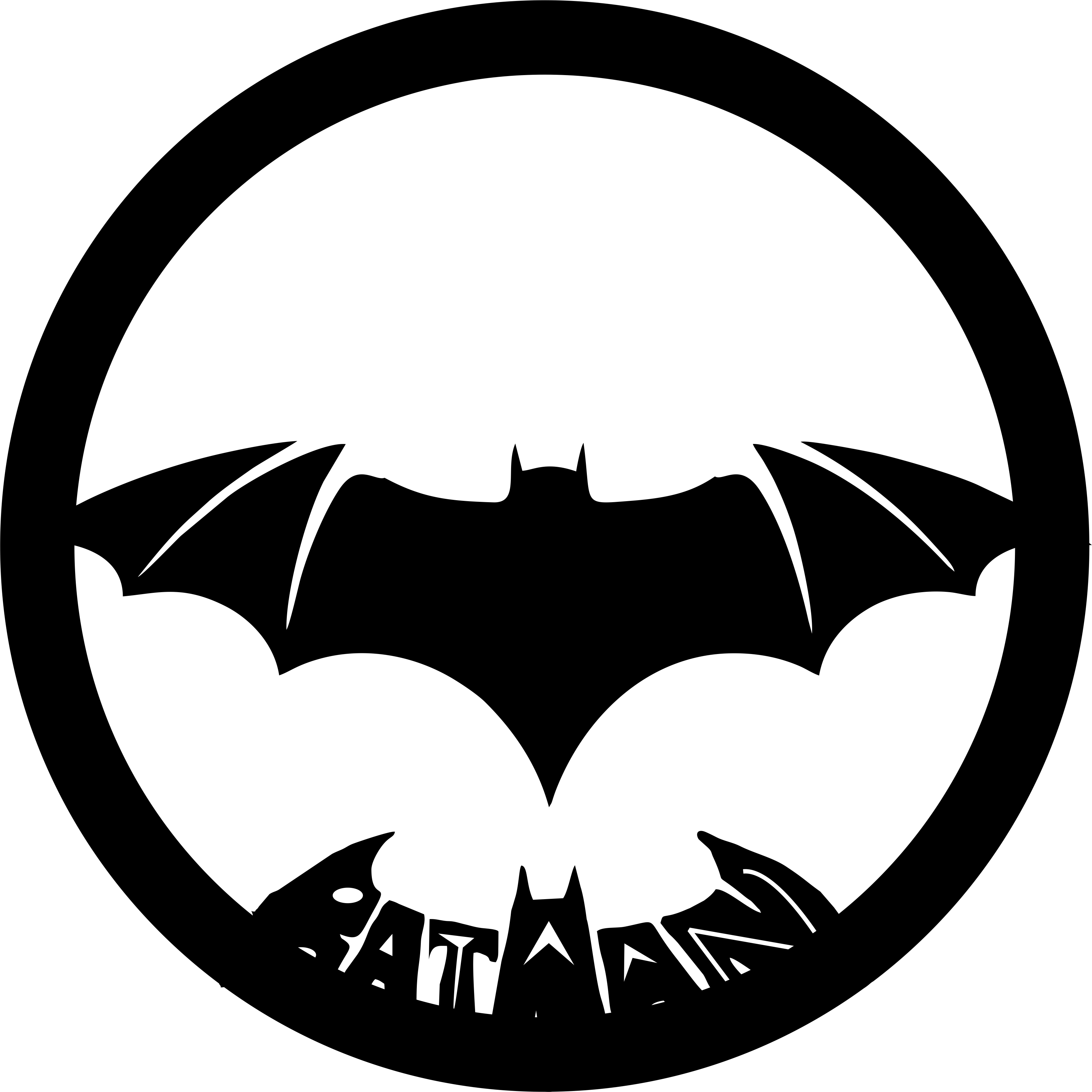 Batman Black Cutout