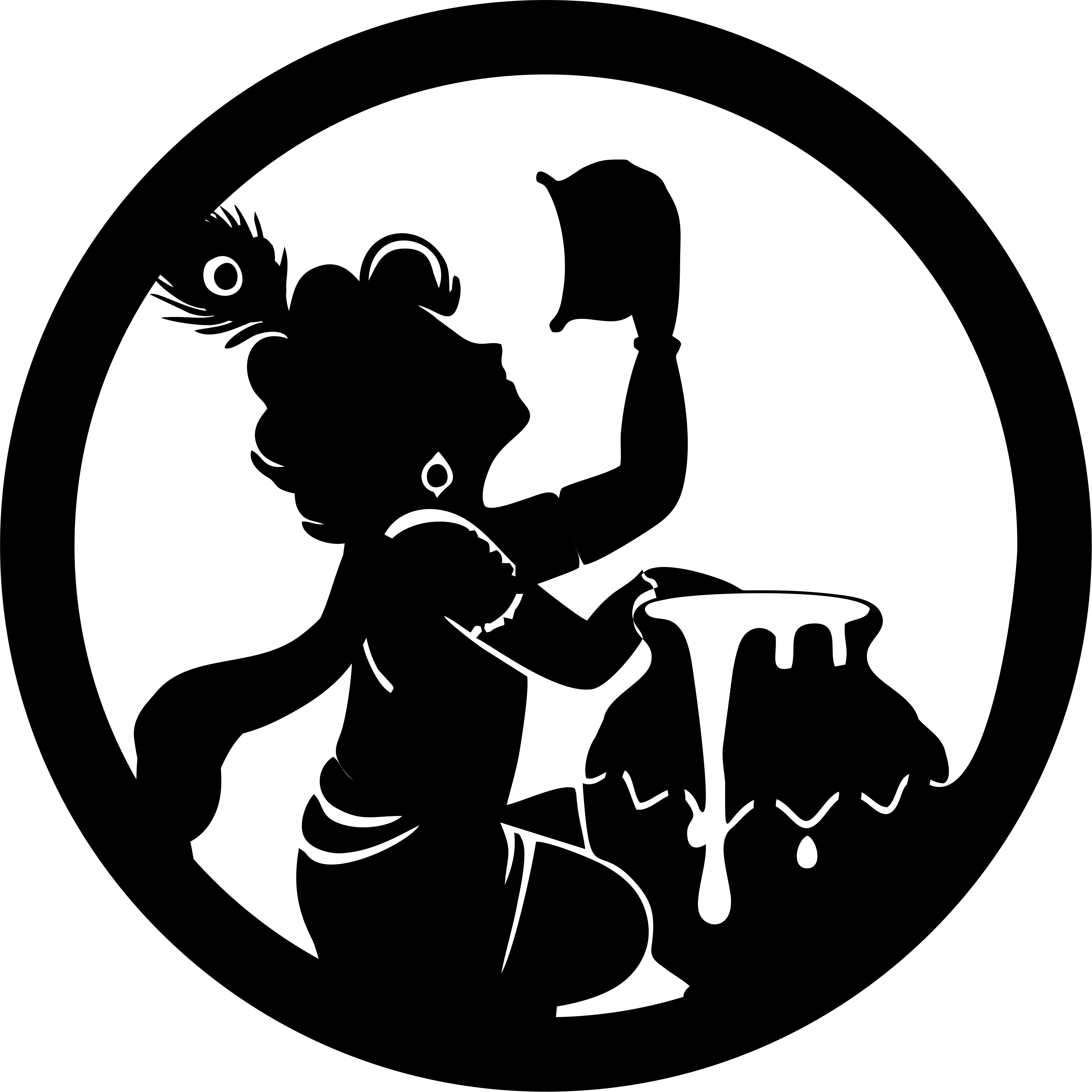Krishna ji 2 Black Cutout