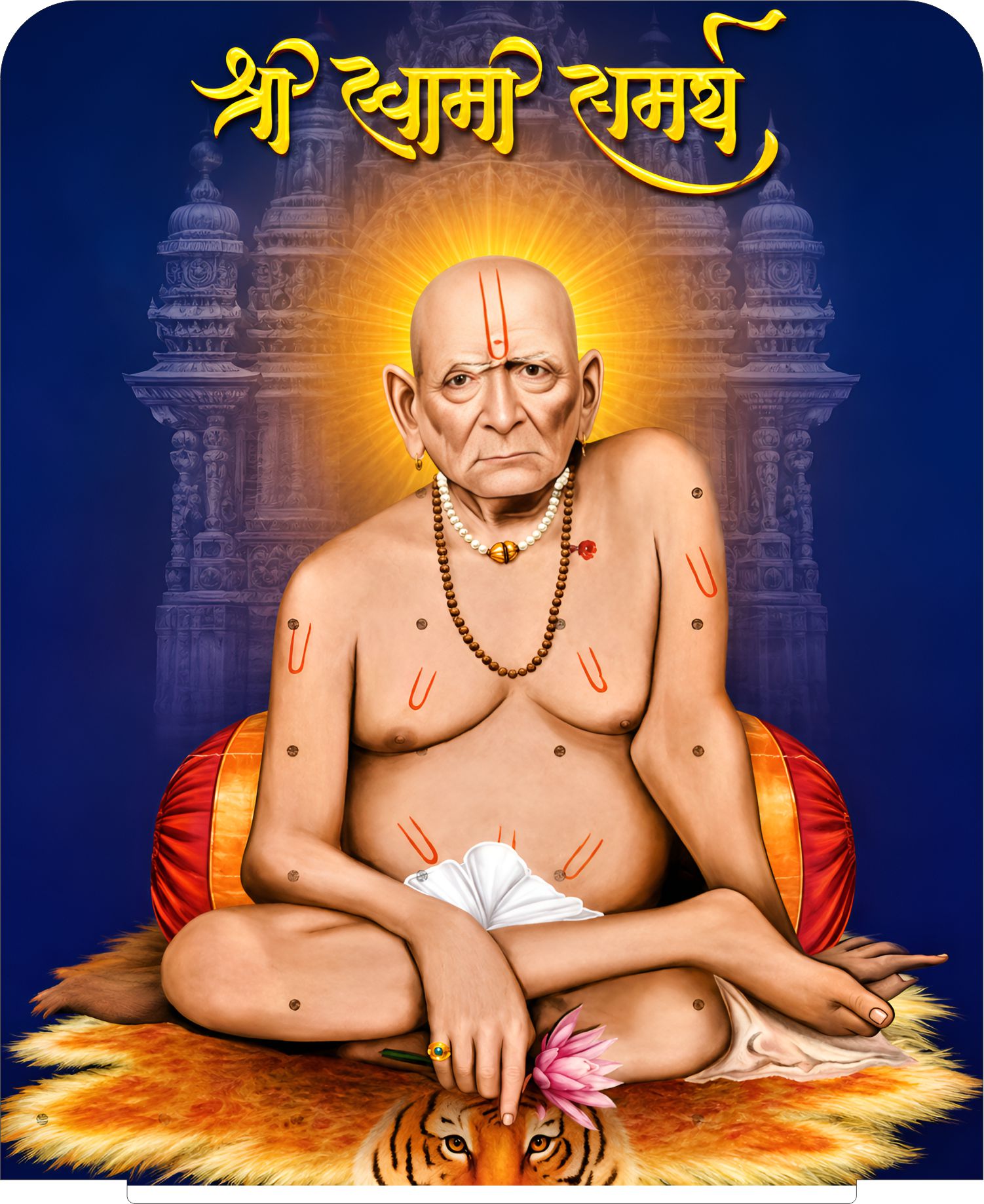 Shri Swami Samarth 4 5x6 inch