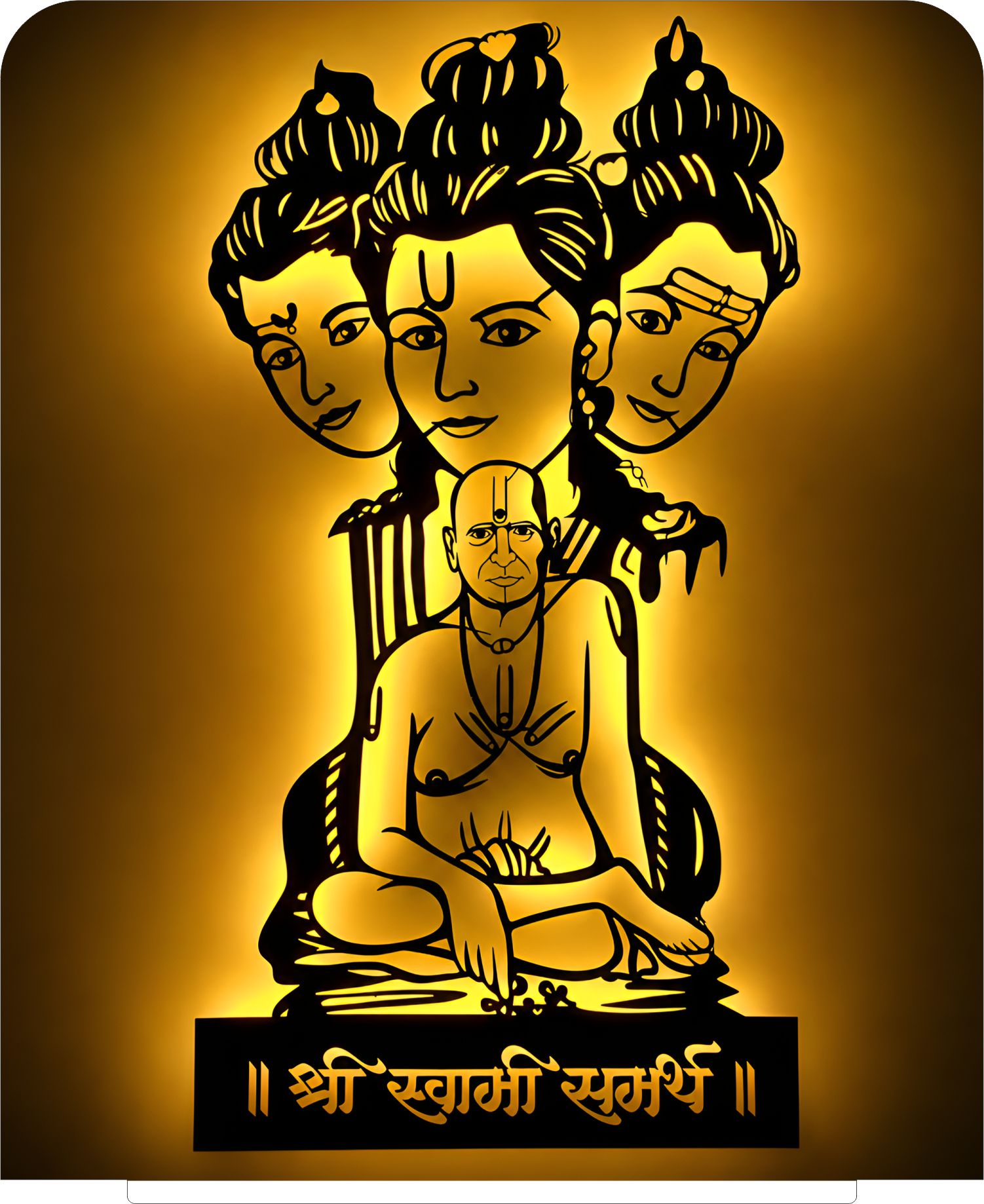 Shri Swami Samarth 2 5x6 inch