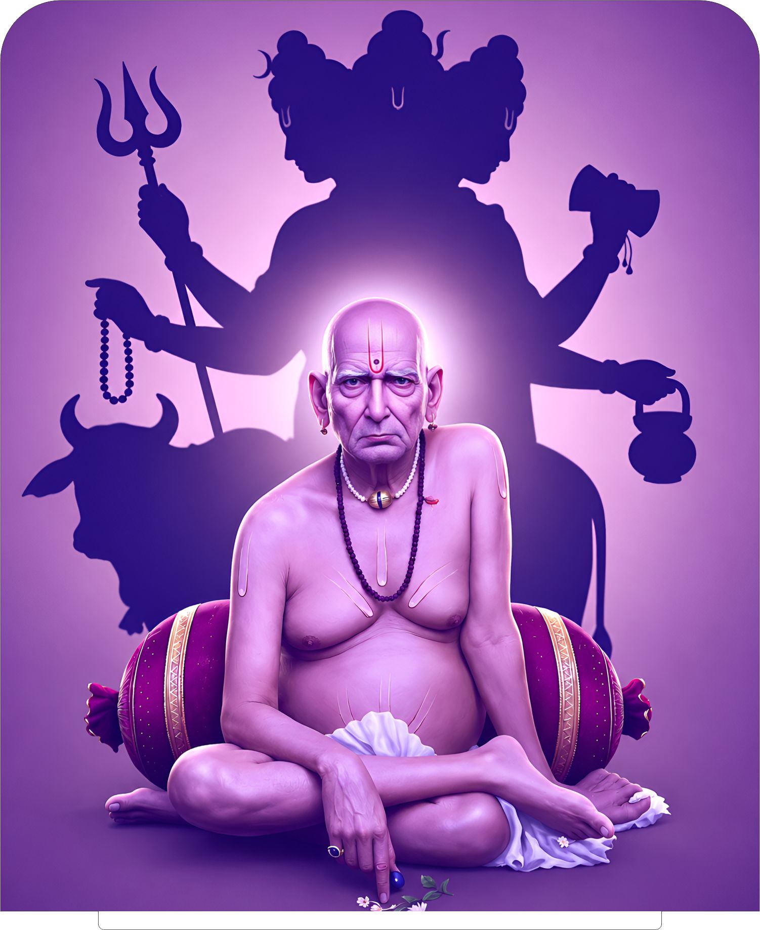 Shri Swami Samarth 5 5x6 inch