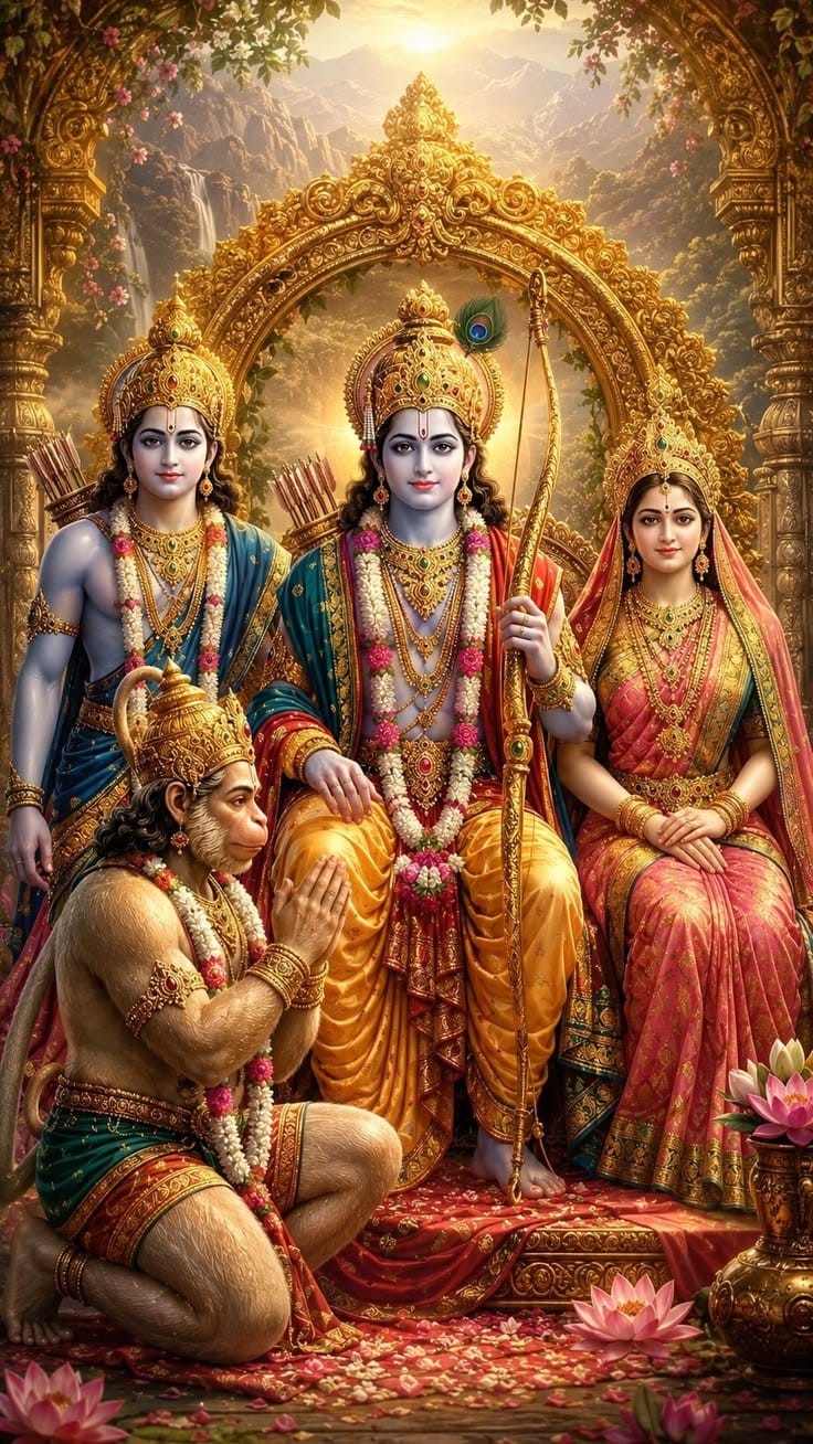 Ram parivar 3 8x14 inch
