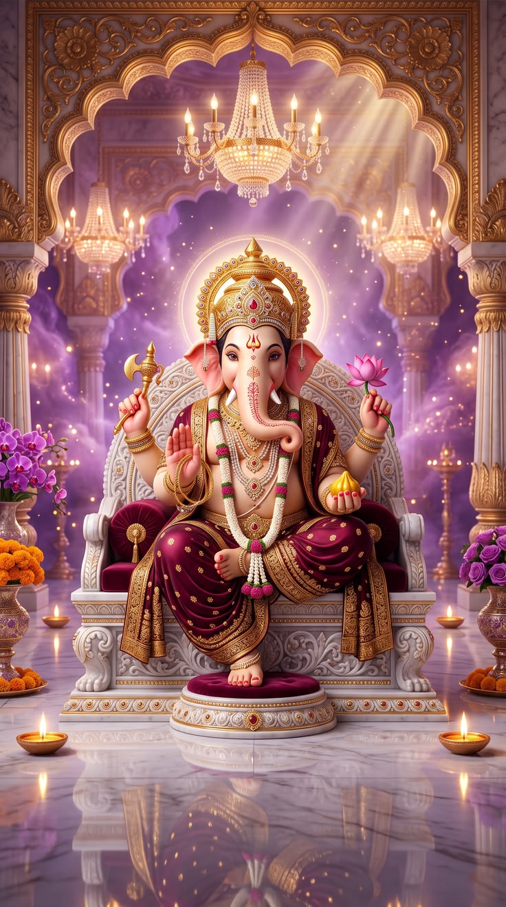 Ganesh ji 9 8x14 inch