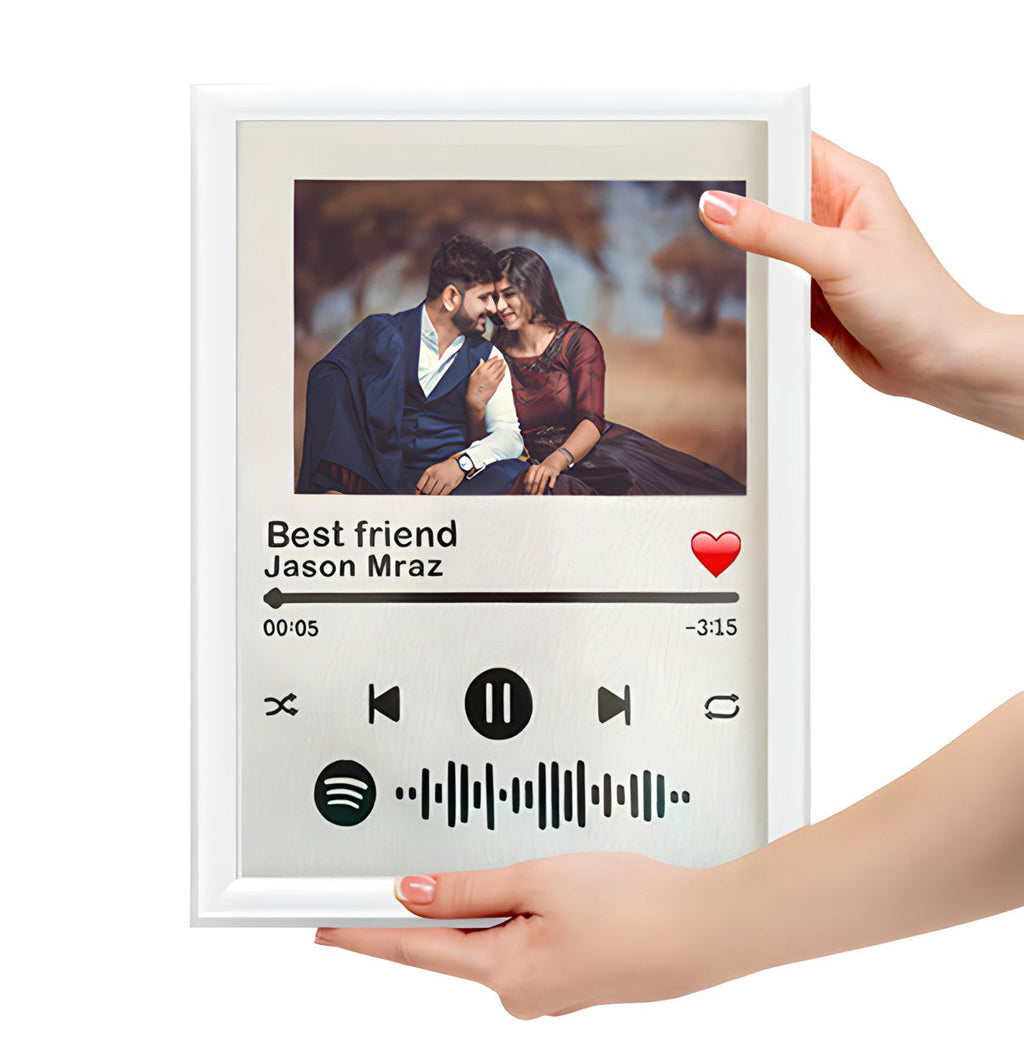 Customized Spotify Glass Frame