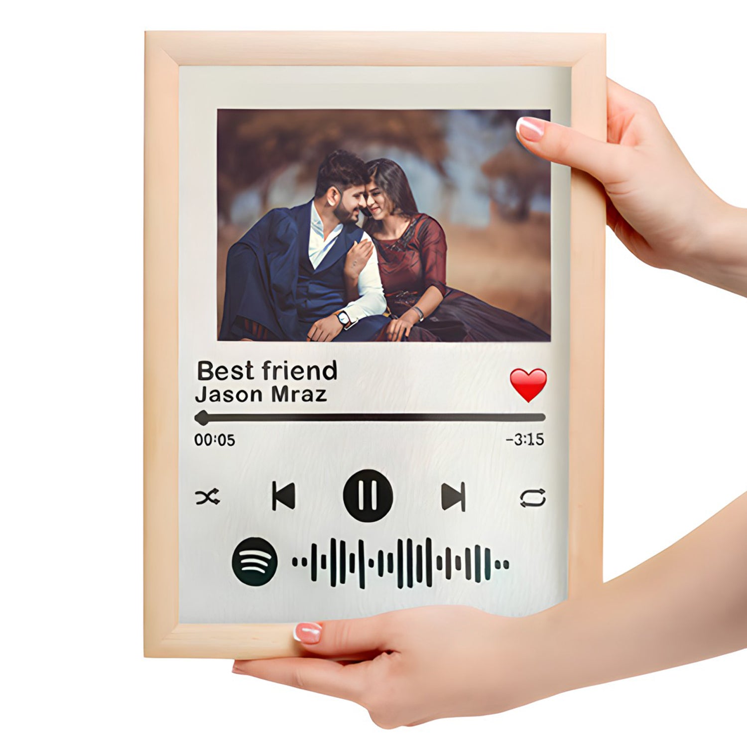Personalized Spotify Song Picture Frame
