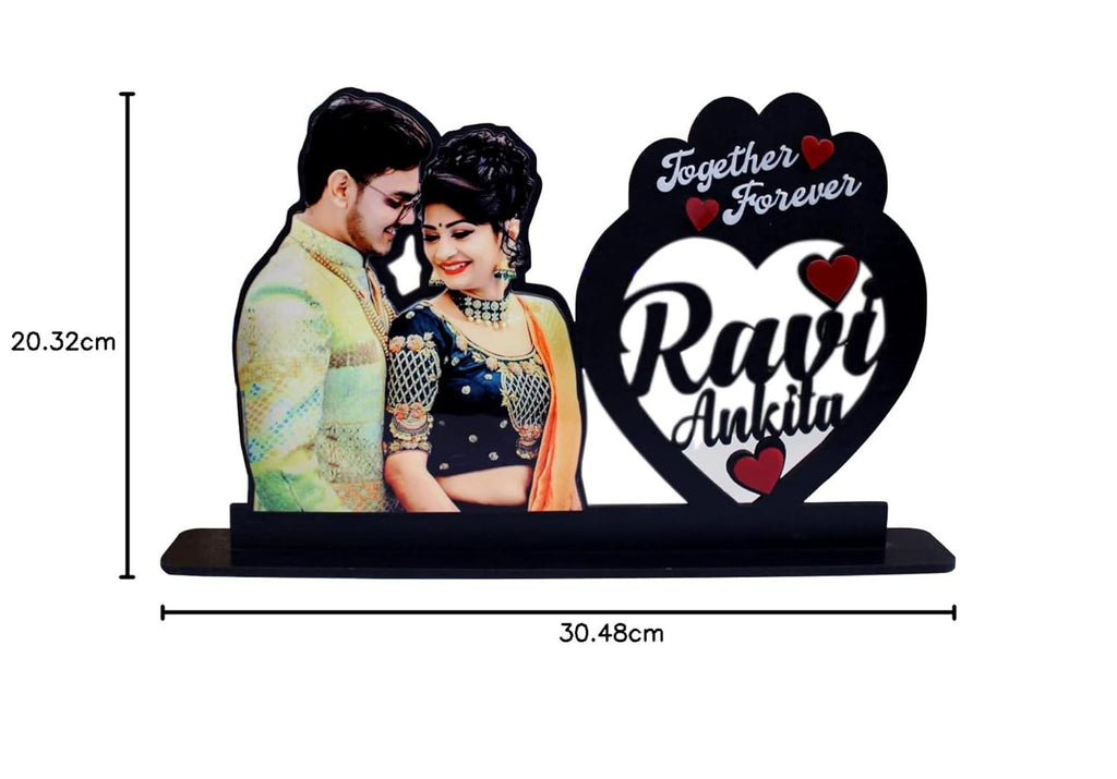 Personalized Gift MDF Cutout Photo Frame Standee Customized Gift with Your Photos | Unique Gift for Anyone Birthday | Anniversary