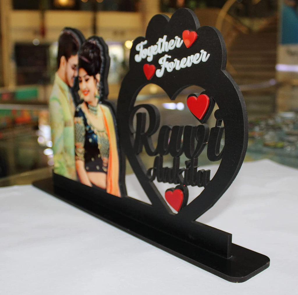 Personalized Gift MDF Cutout Photo Frame Standee Customized Gift with Your Photos | Unique Gift for Anyone Birthday | Anniversary