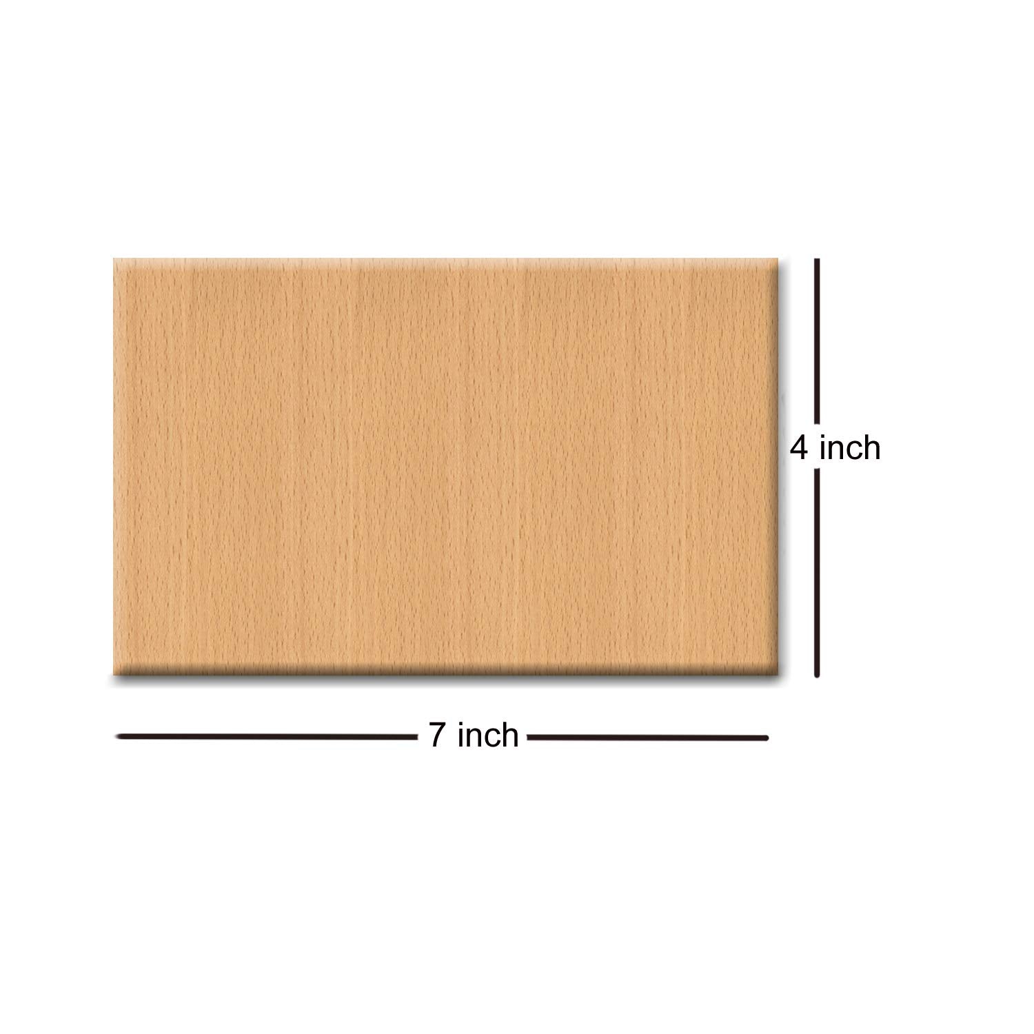 Personalized Wooden Engraved Birthday Frame With Picture (5x4 Inches, Wood), Tabletop Rectangular