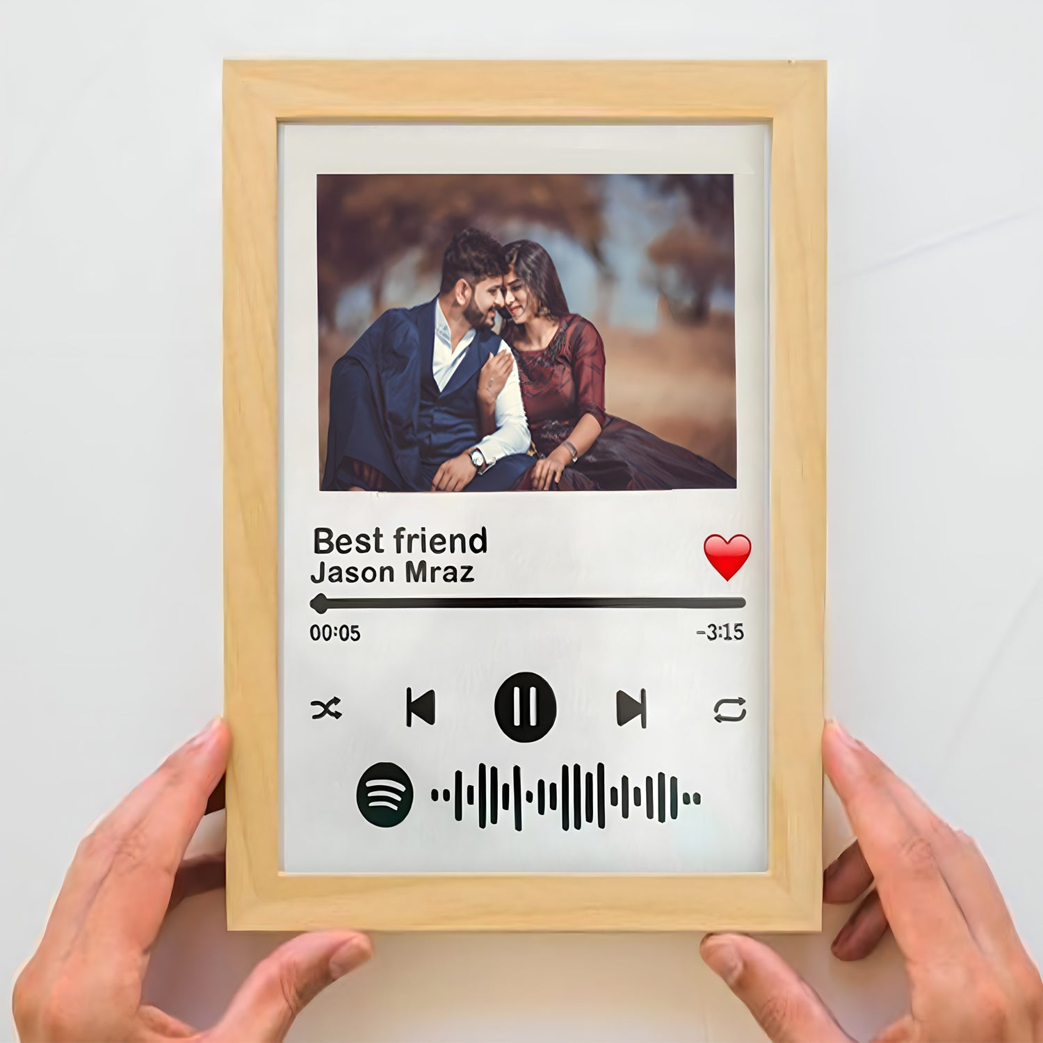 Personalized Spotify Song Picture Frame