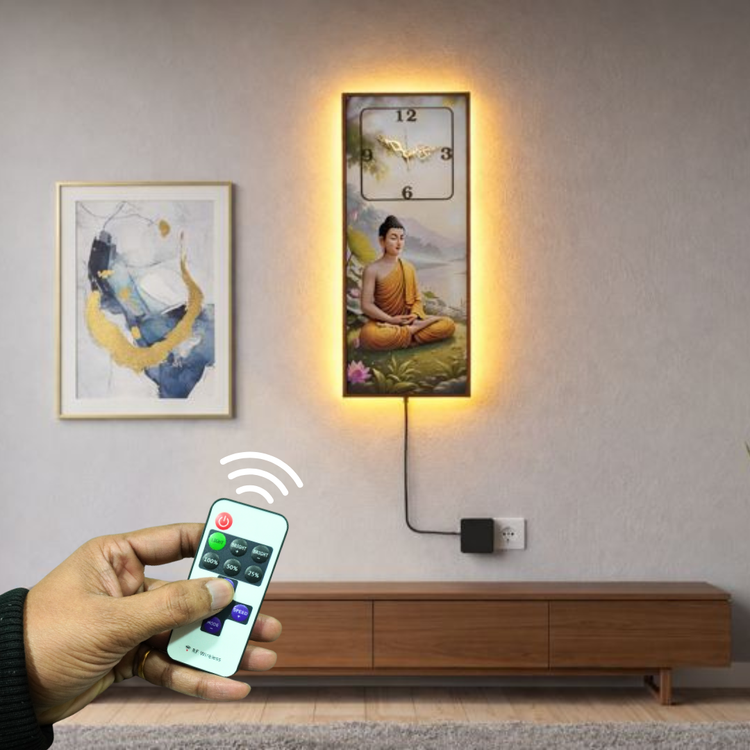 Budha Wall Clock