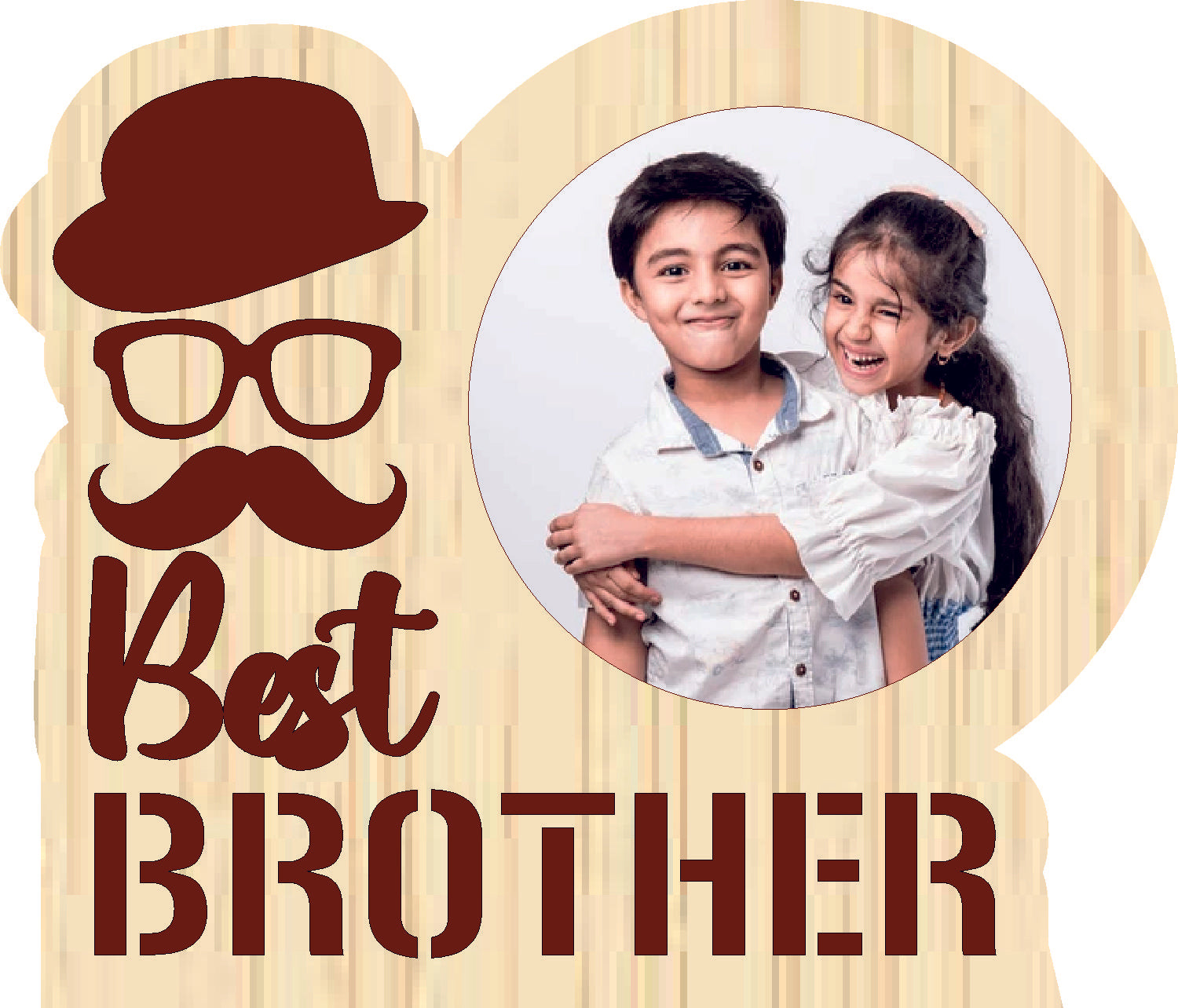 Best Brother ( Black & Red Acrylic)