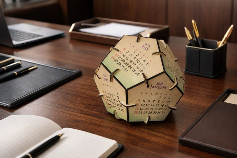 Football desk calendar