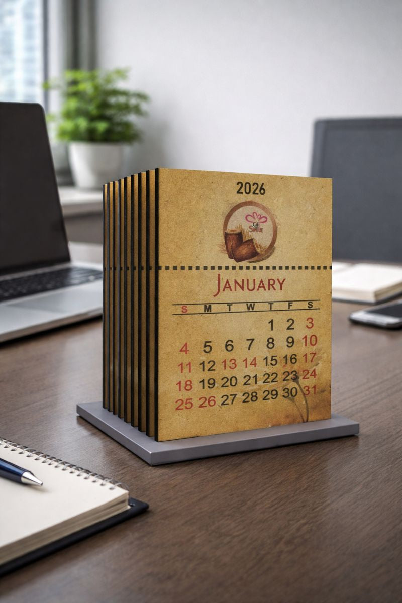 Office Desk Flip Calendar