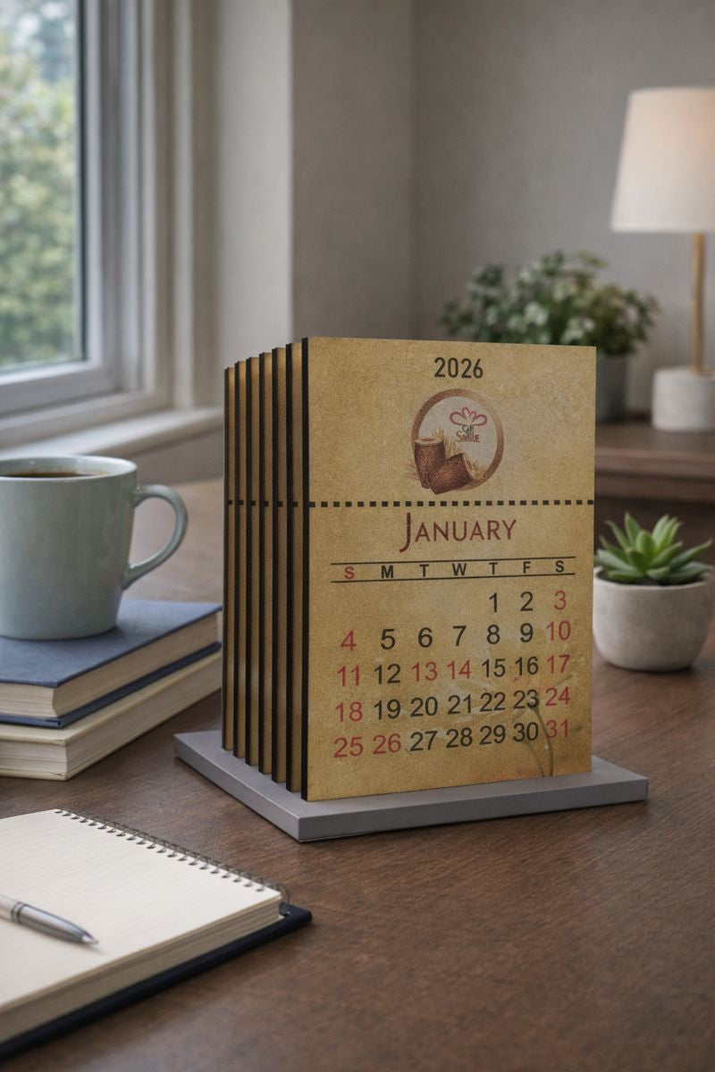 Office Desk Flip Calendar