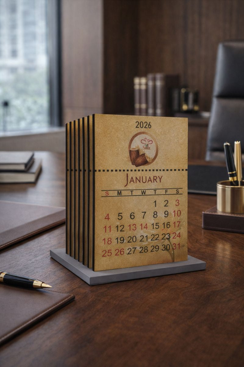 Office Desk Flip Calendar