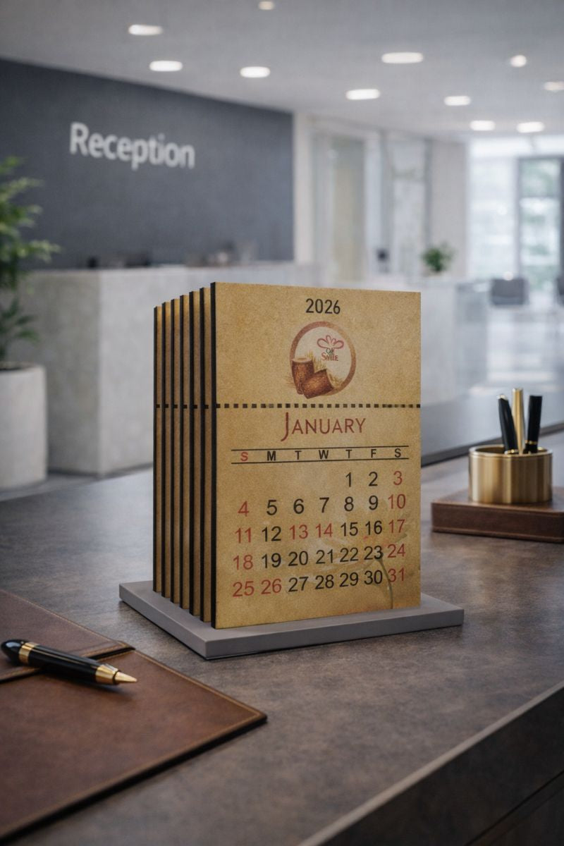 Office Desk Flip Calendar