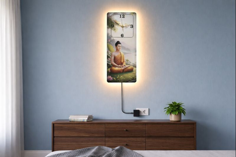 Budha Wall Clock