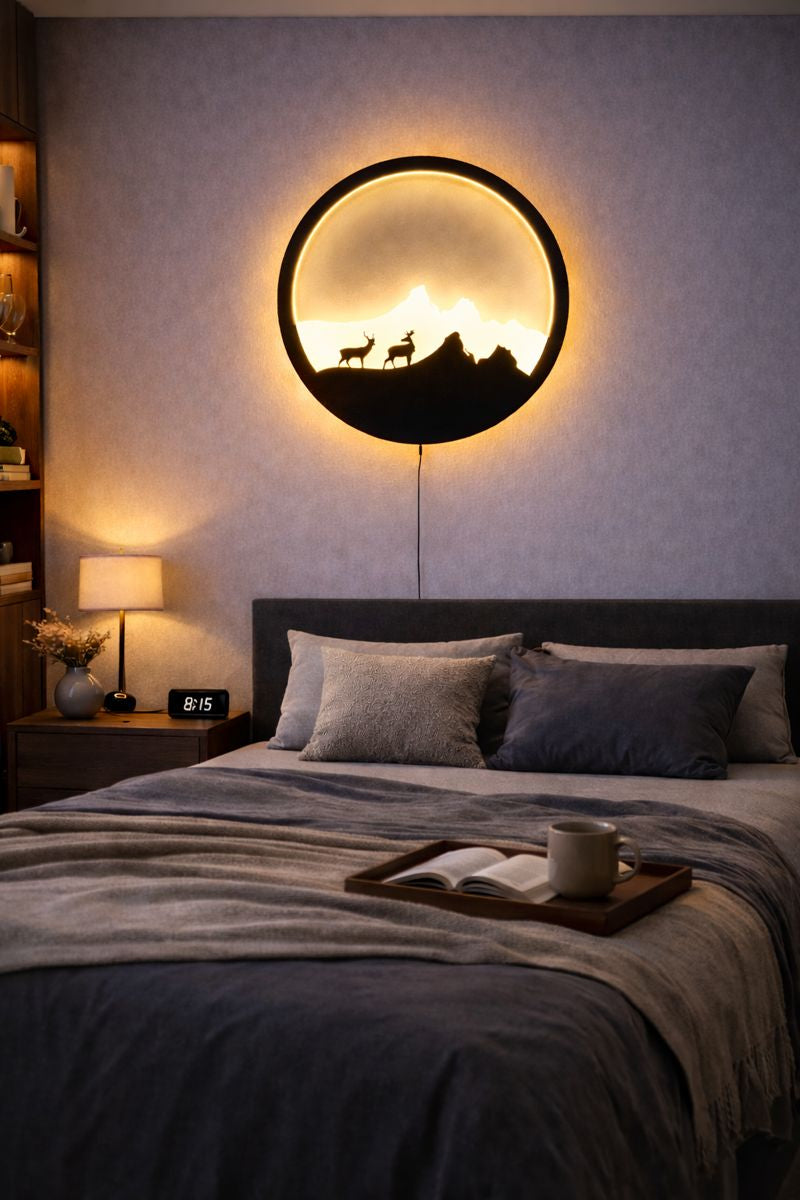 led wall light Backlit Designer wall art