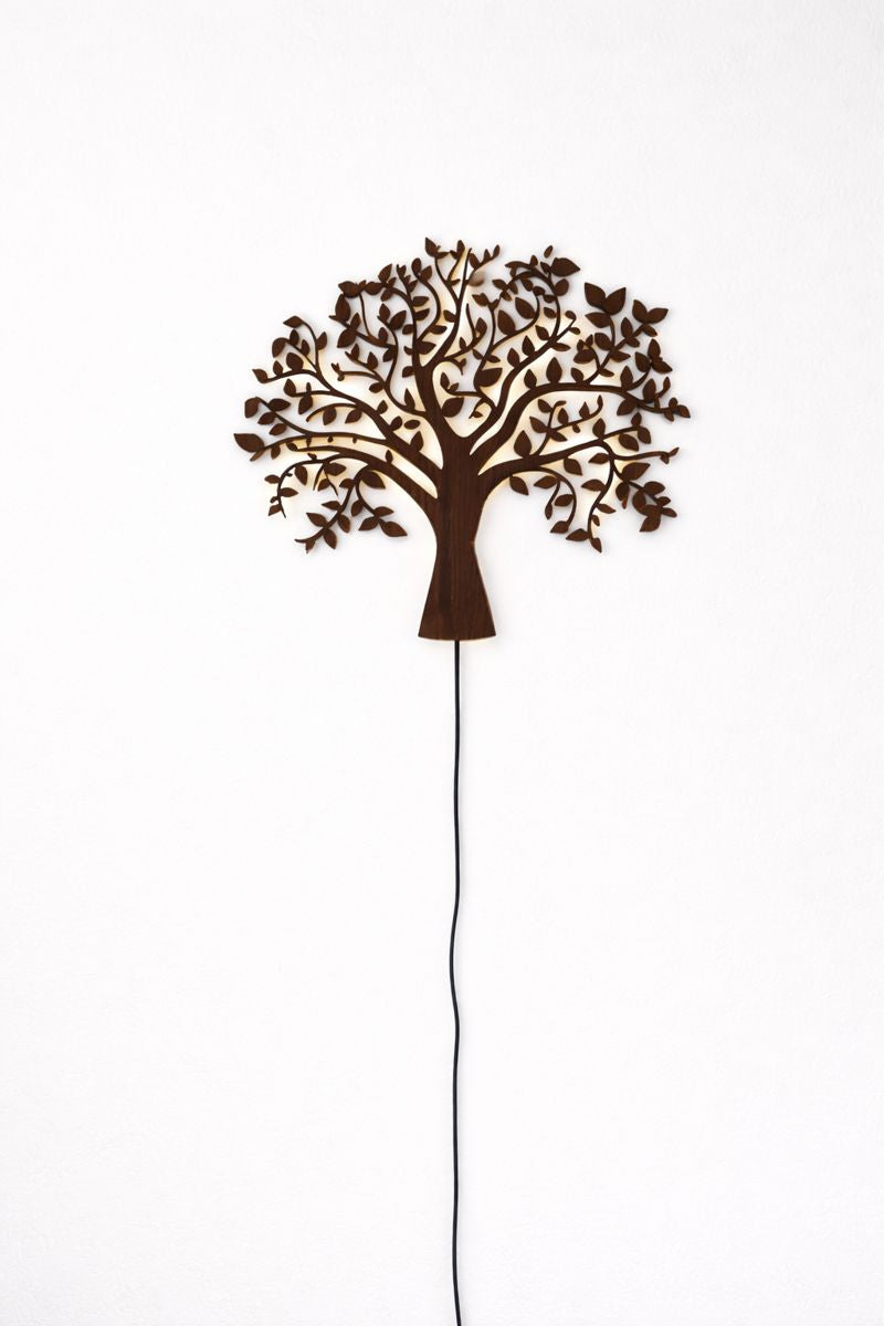Glowing Tree Backlit wall Art / Night Light with Remote