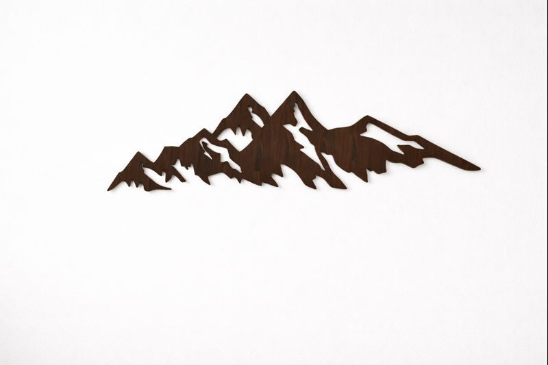 Himalayan Mountain Backlit Wall Art / Night Light with Remote