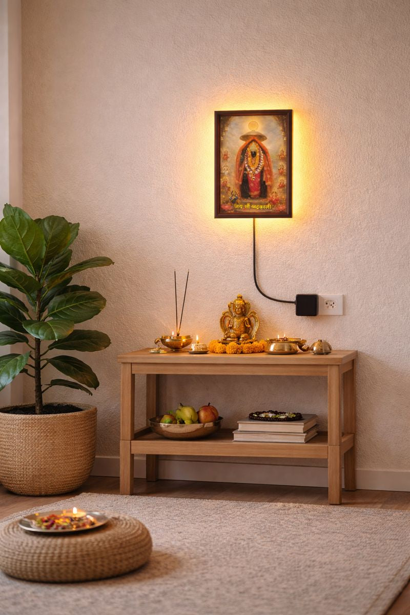 Maa Bhadrakali Divine Light Frame