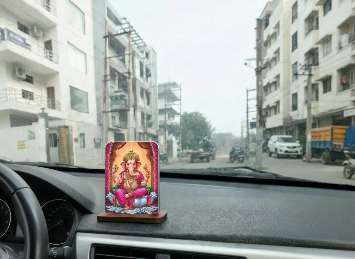 Shri Ganesh Ji Dashboard Frame