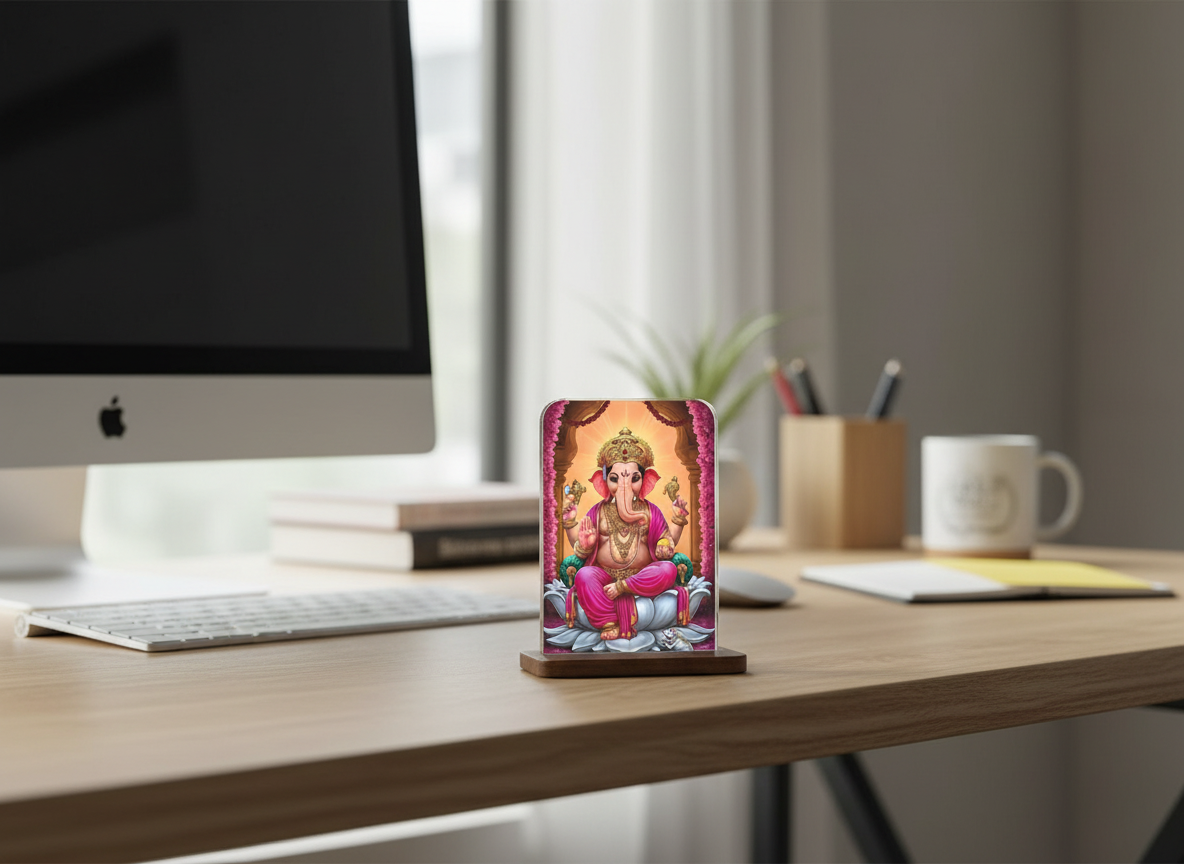 Shri Ganesh Ji Dashboard Frame