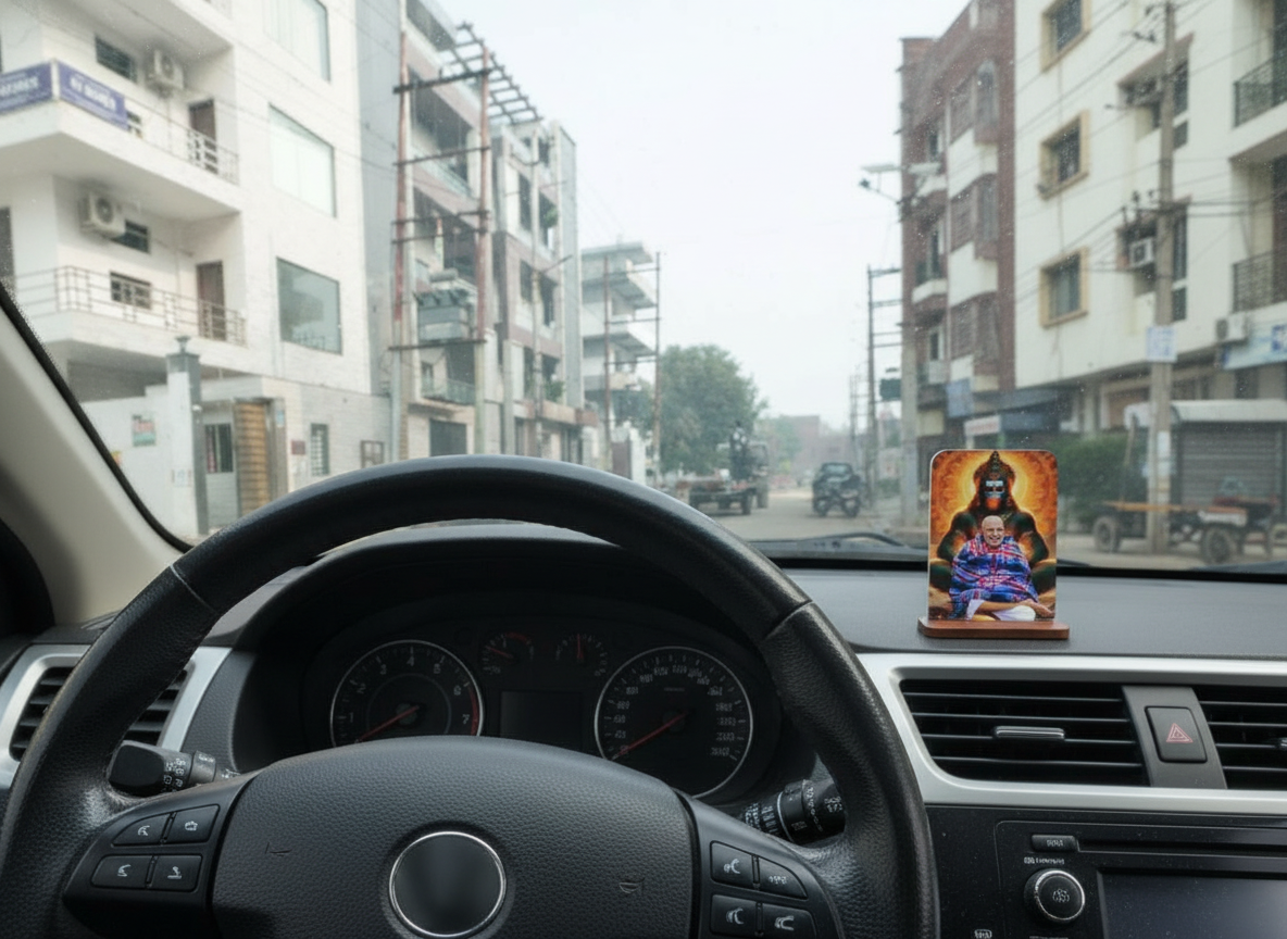 Neem Karoli Baba Dashboard Frame