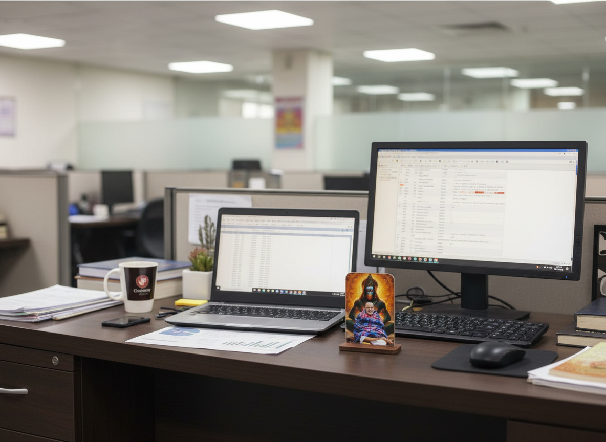 Neem Karoli Baba Dashboard Frame