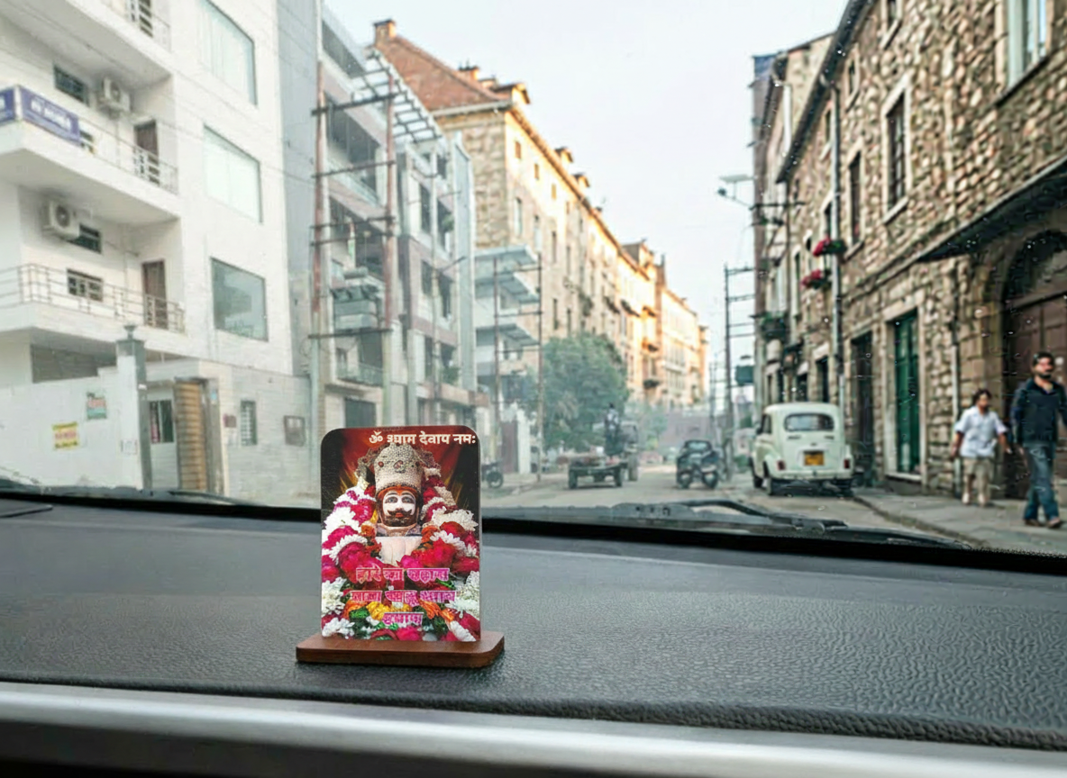 Khatu Shyam Ji Dashboard Frame