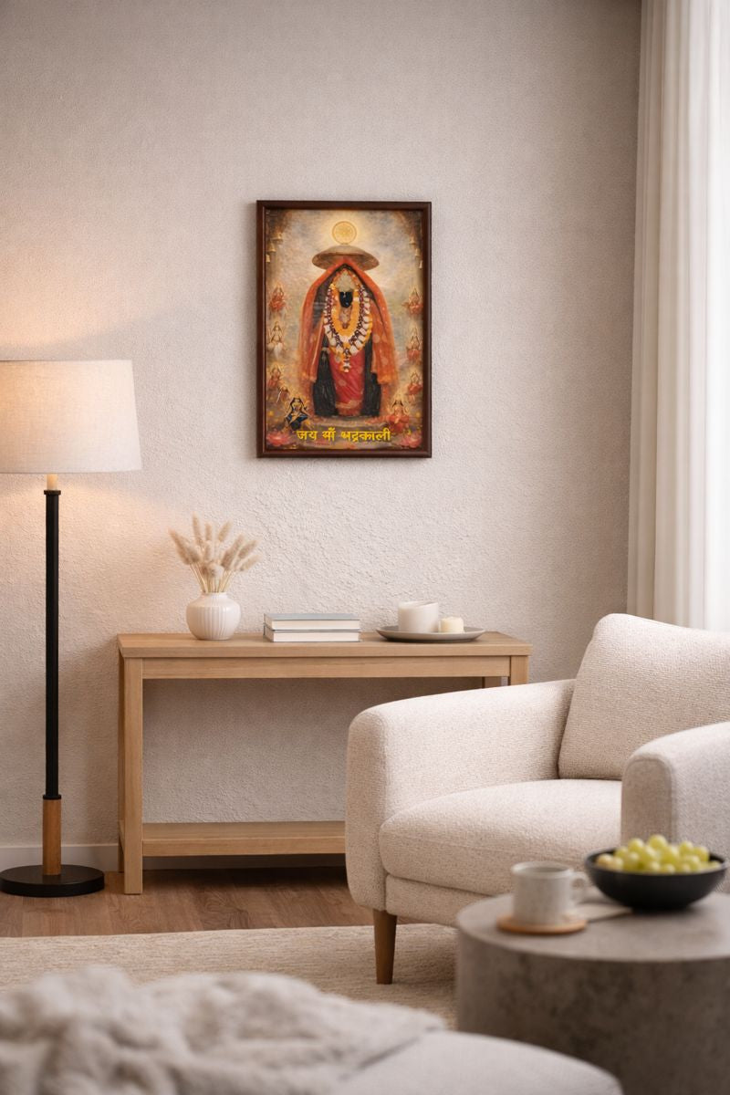 Maa Bhadrakali Divine Light Frame