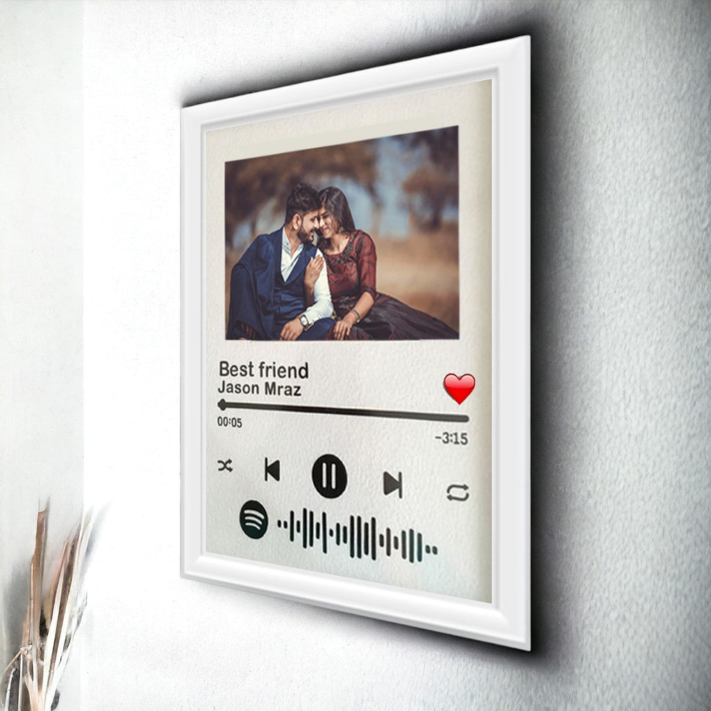 Customized Spotify Glass Frame