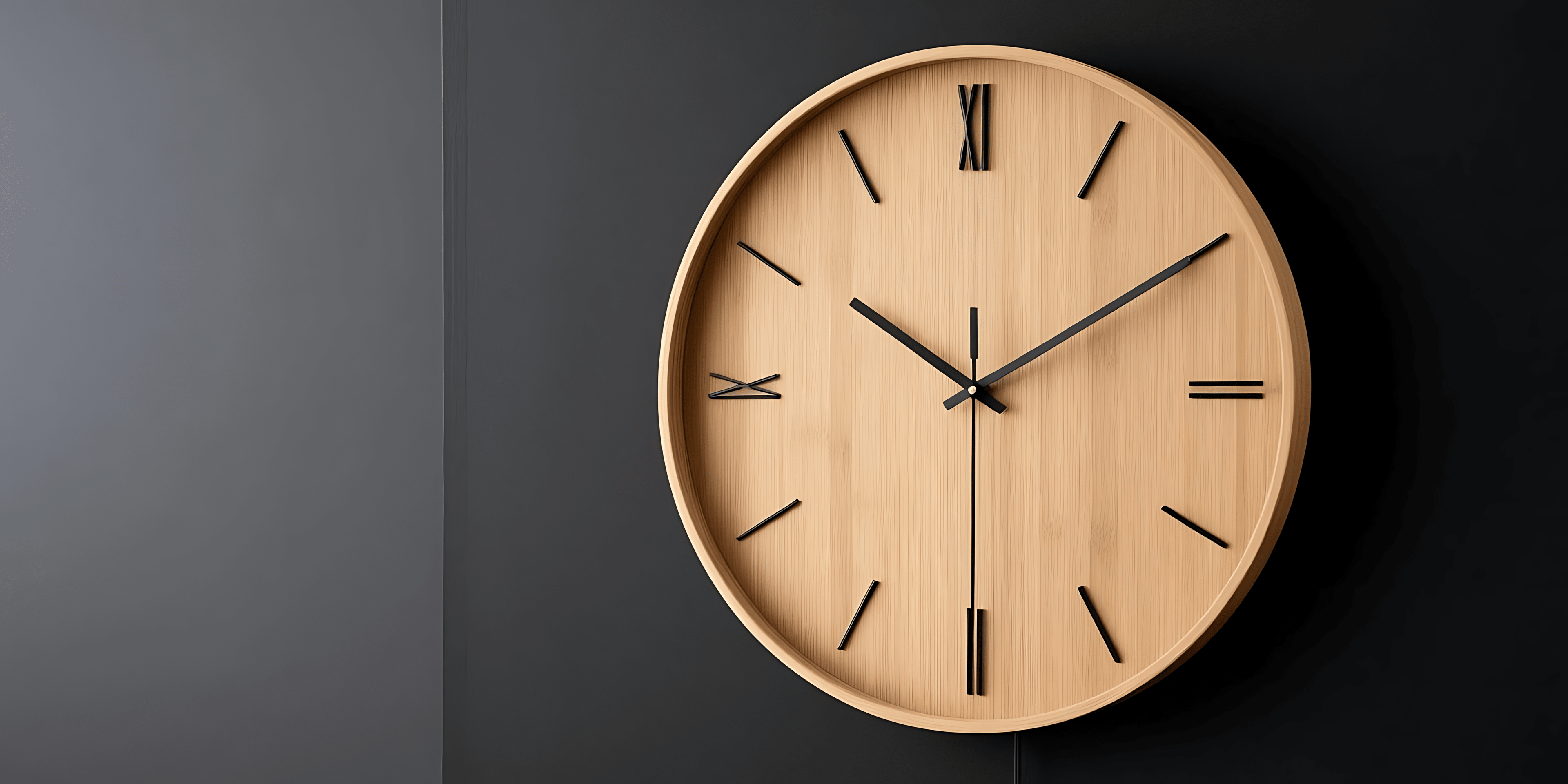 Pngtree_a_stylish_round_wooden_wall_16714389 - Gift With Smile