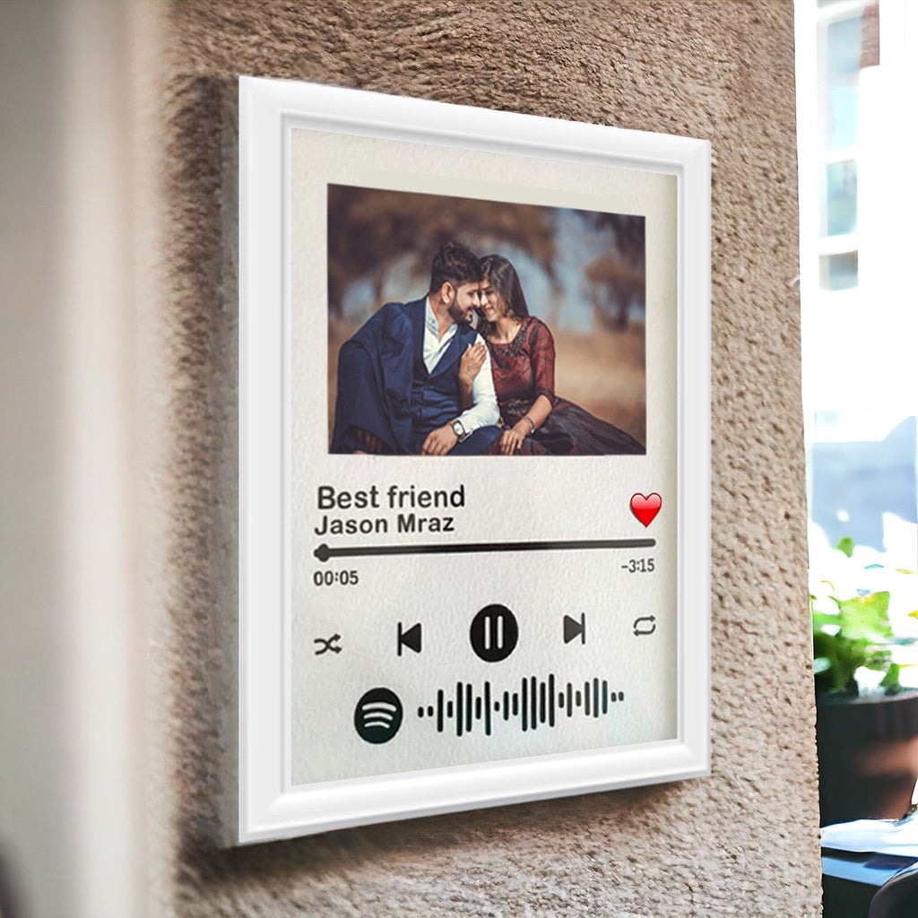 Customized Spotify Glass Frame