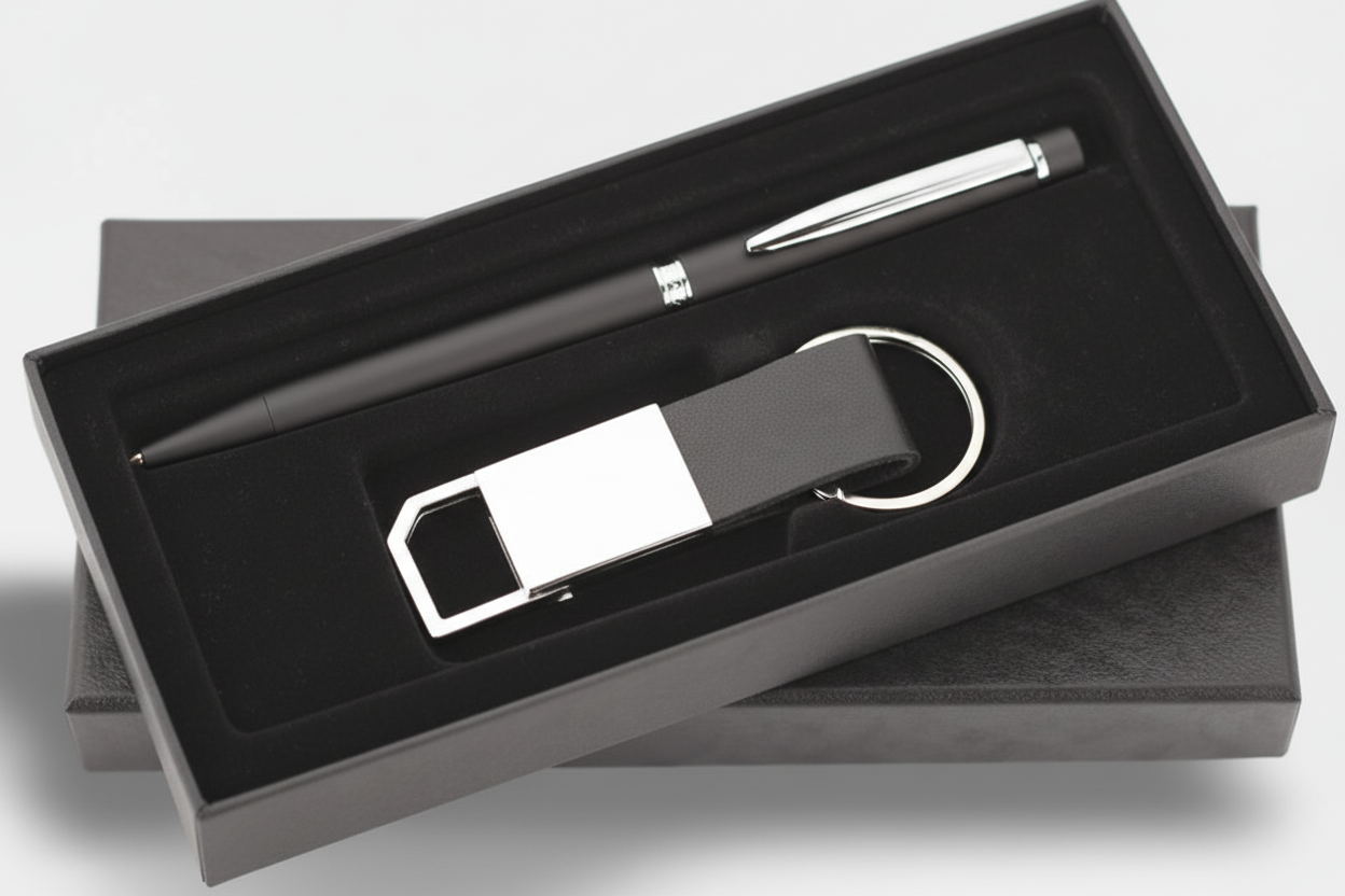 Premium Pen & Keychain Combo | Perfect Gift Set