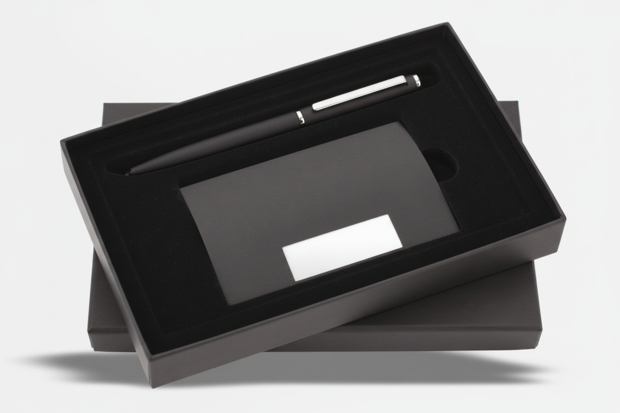 Corporate Pen & Card Holder Combo Set | Professional Office Gift