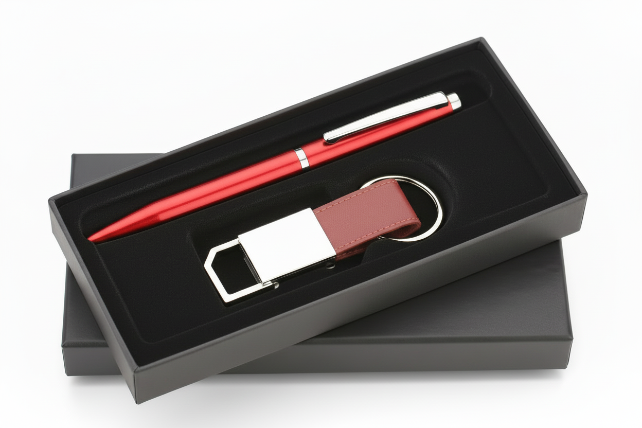 Premium Pen & Keychain Combo | Perfect Gift Set