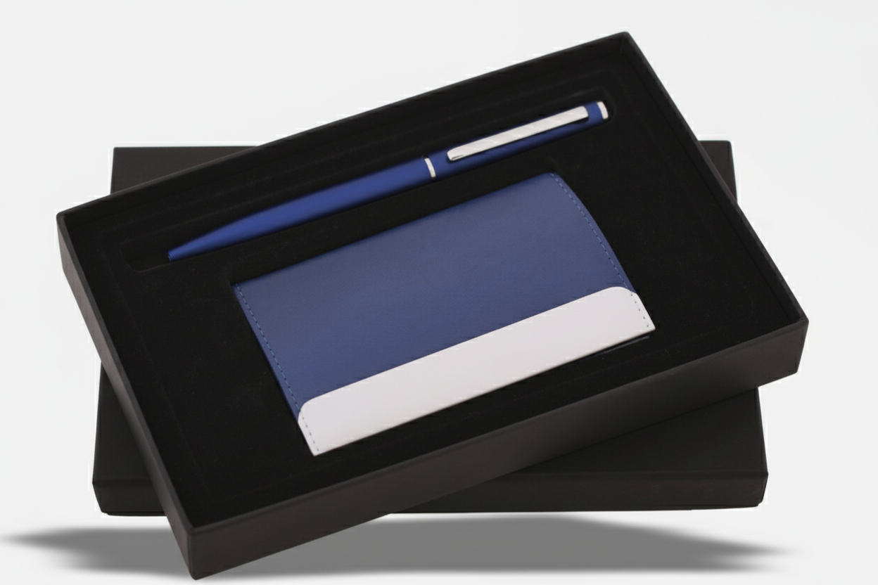 Corporate Pen & Card Holder Combo Set | Professional Office Gift