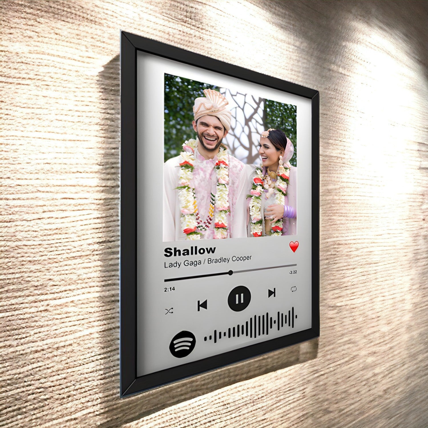 Musical Memories Personalized Spotify Photo Frame