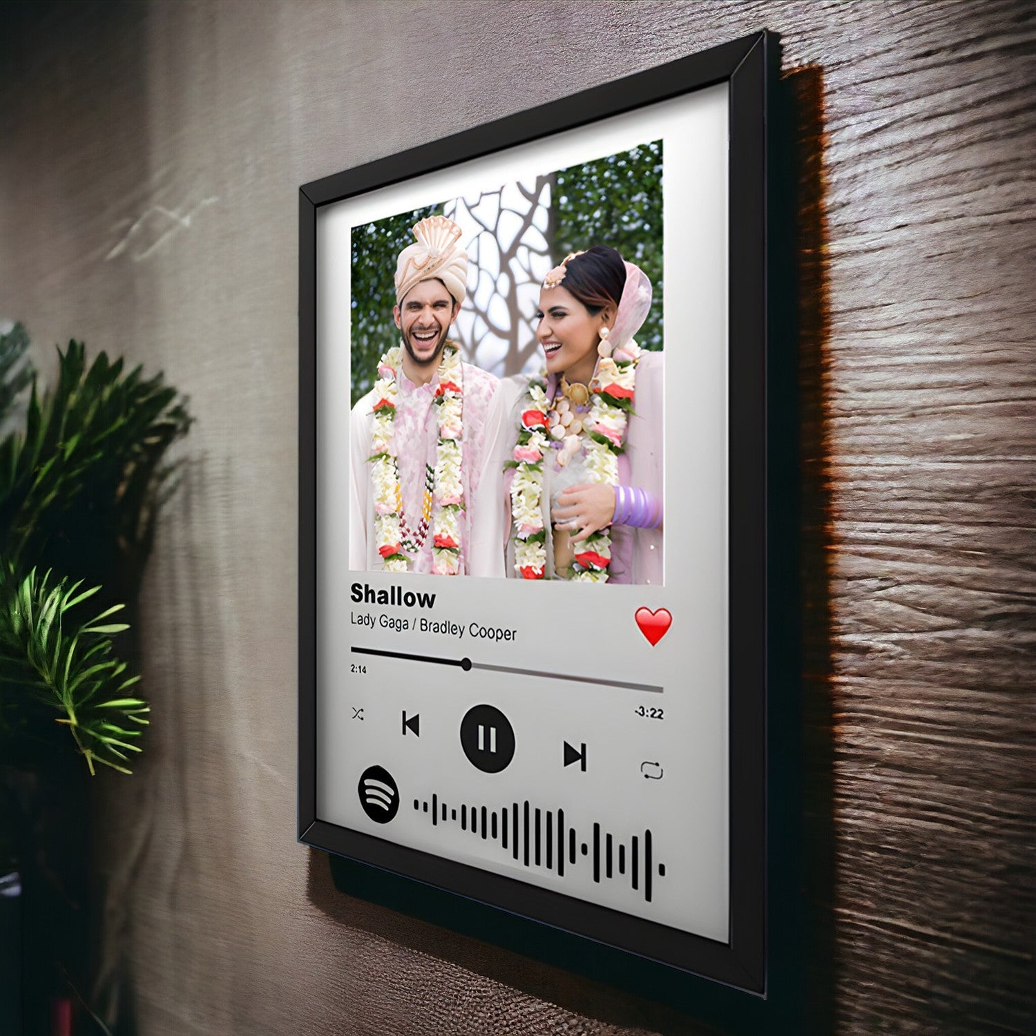 Musical Memories Personalized Spotify Photo Frame